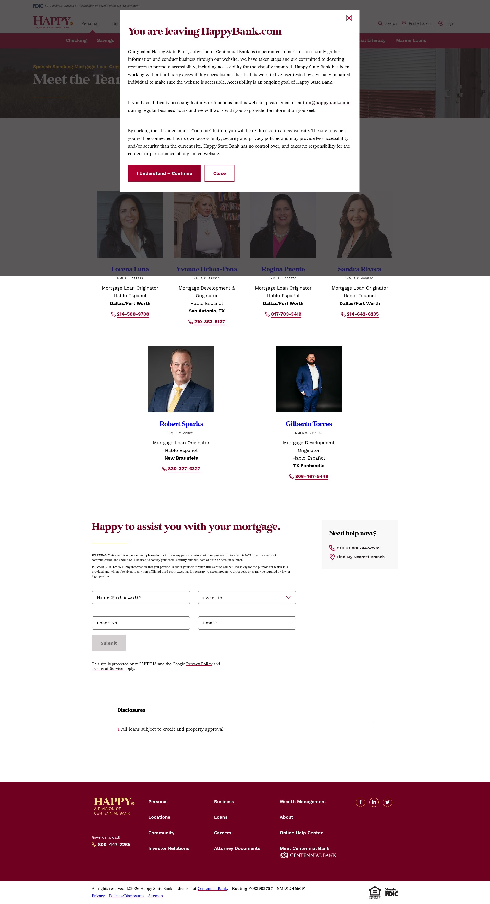 Landing Page