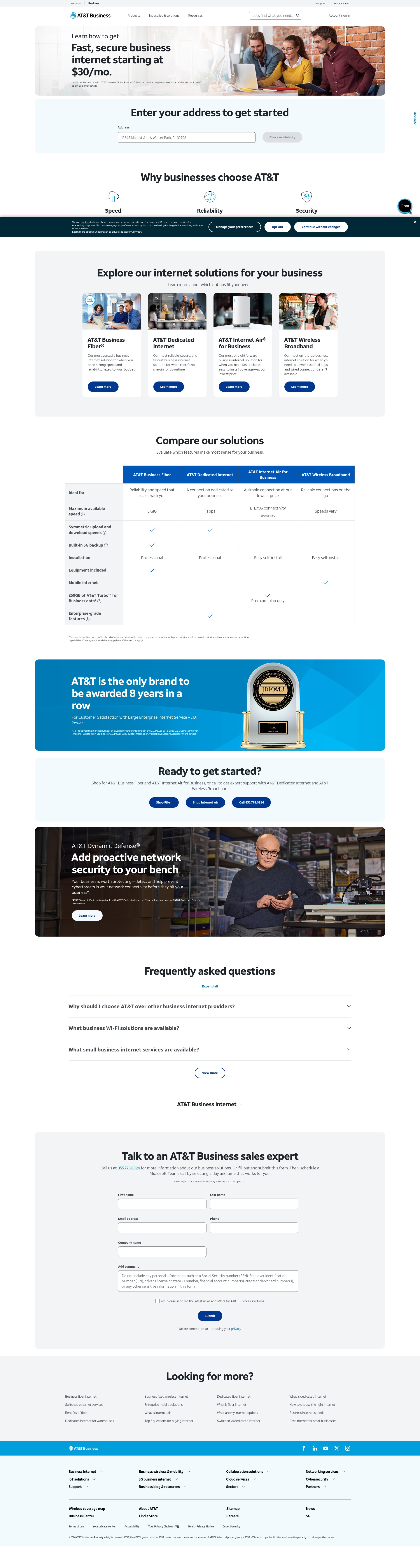 Landing Page
