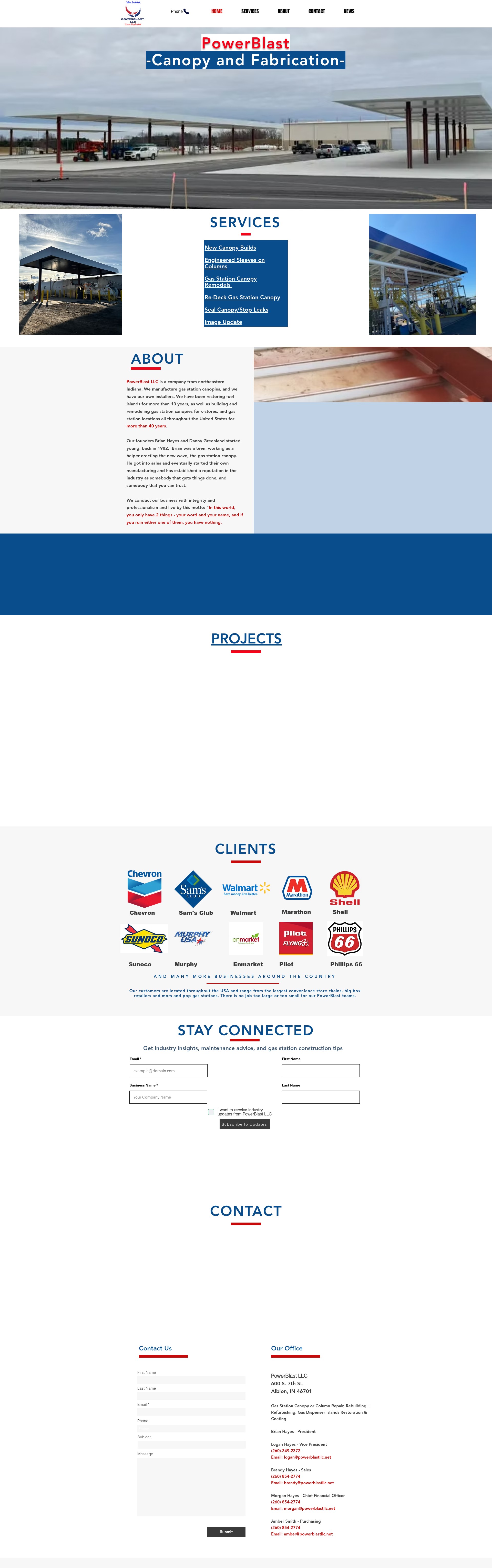 Landing Page