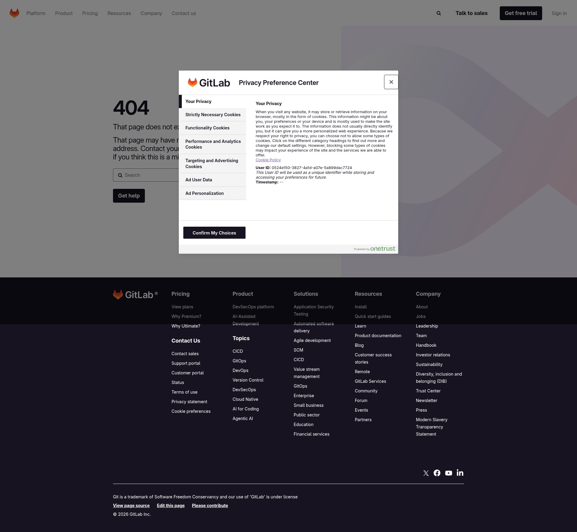 Landing Page
