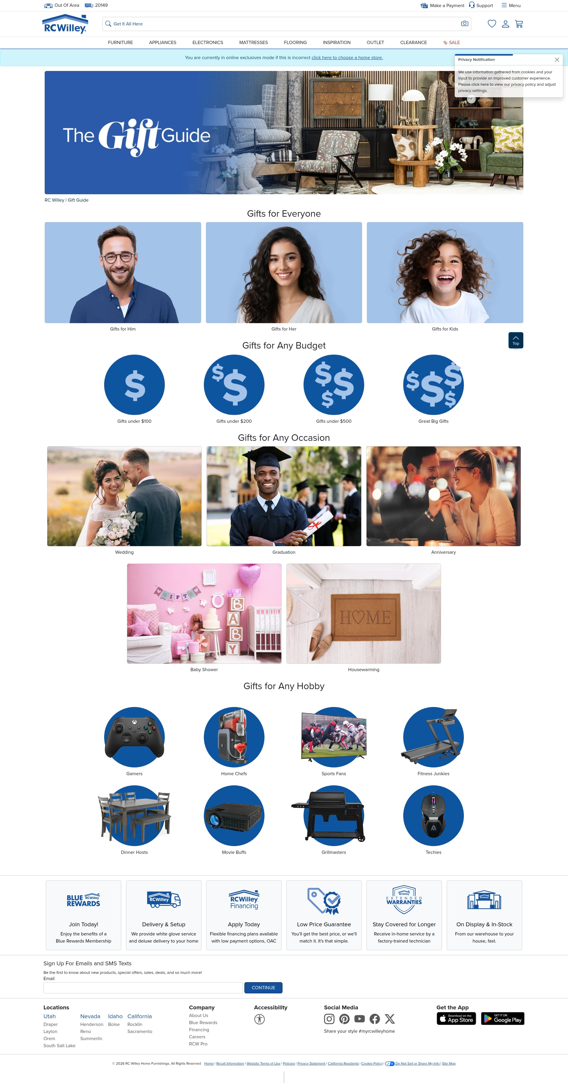 Landing Page