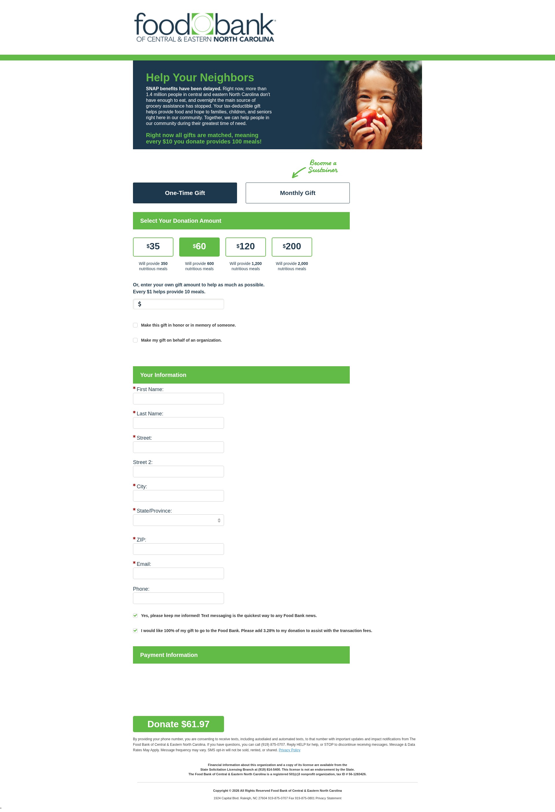 Landing Page