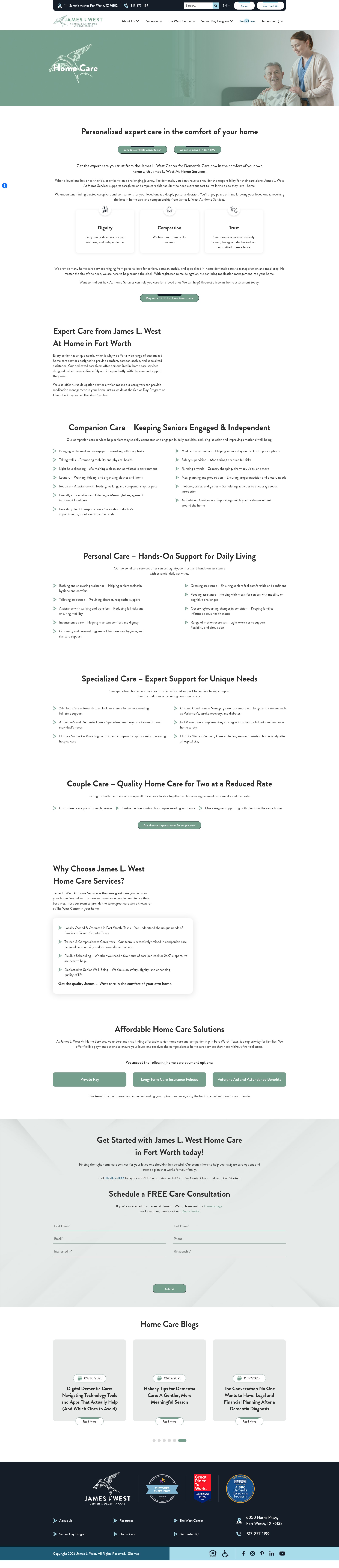 Landing Page