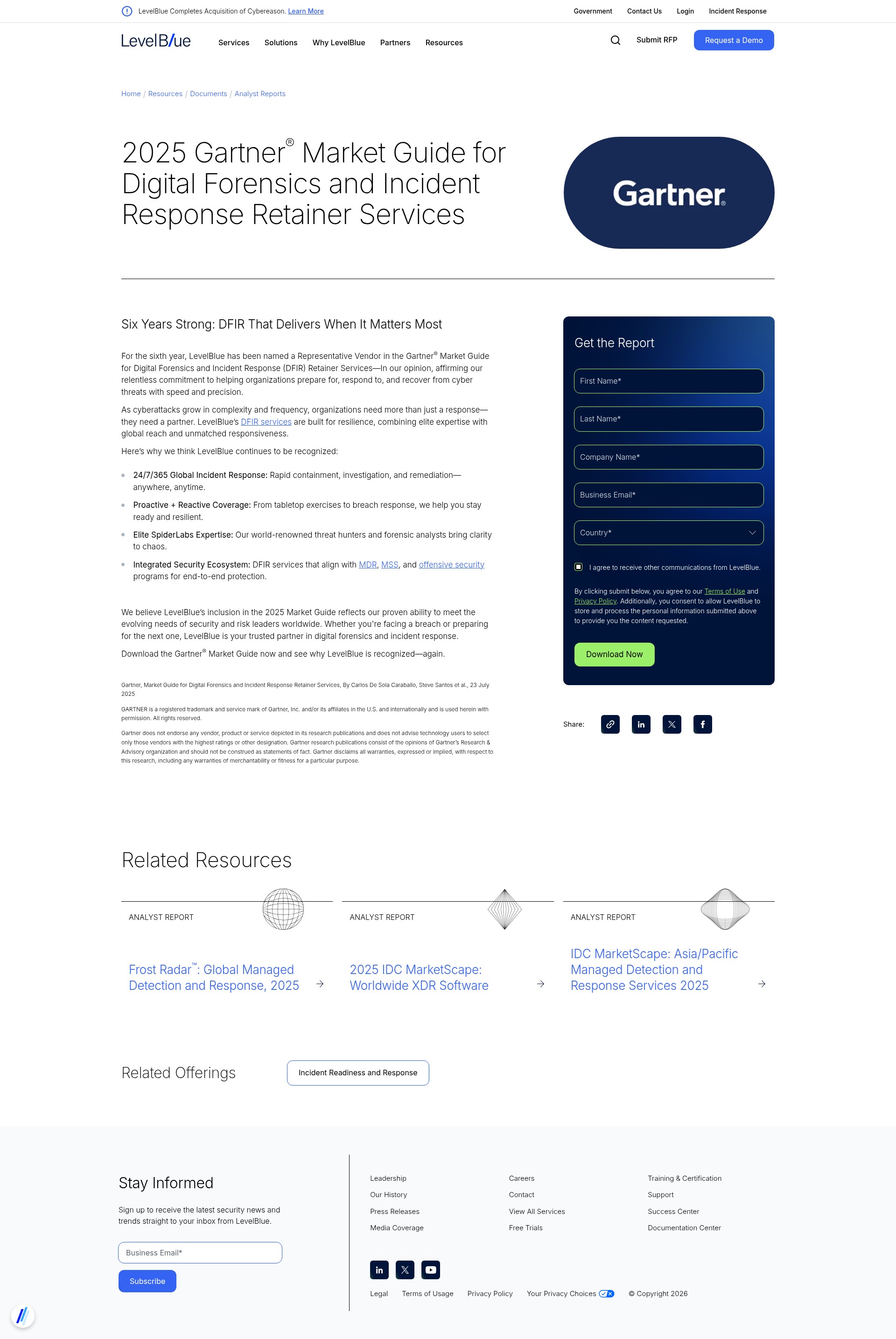 Landing Page