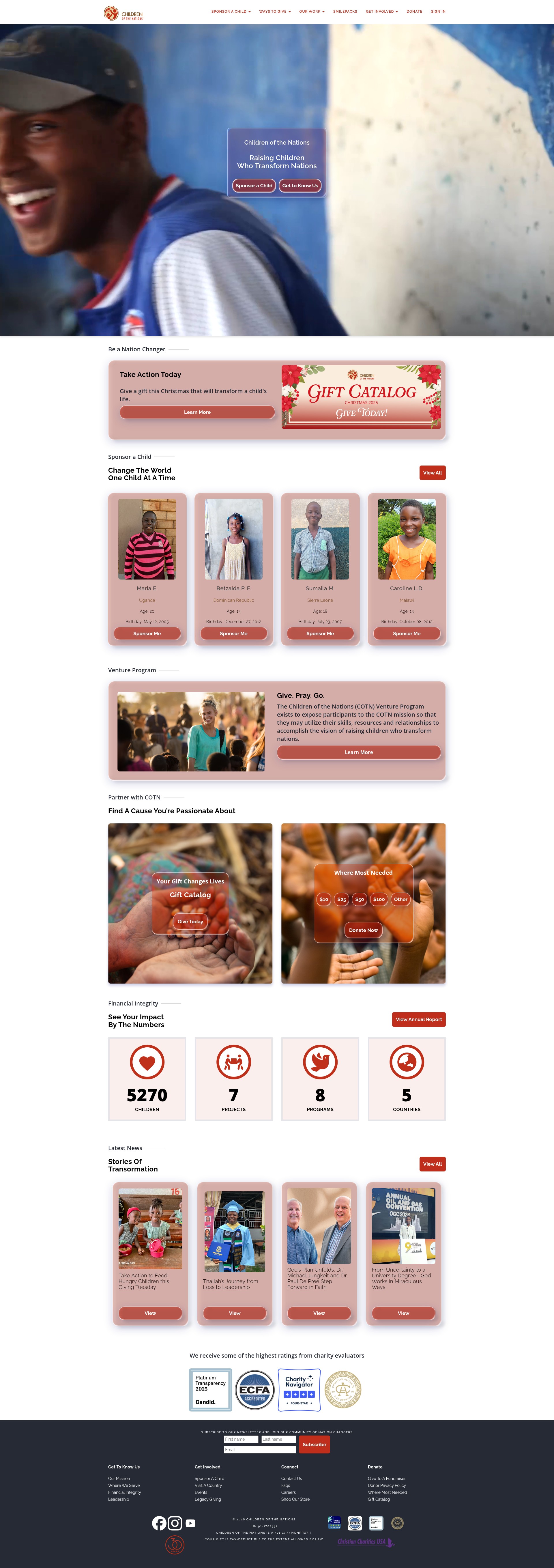 Landing Page