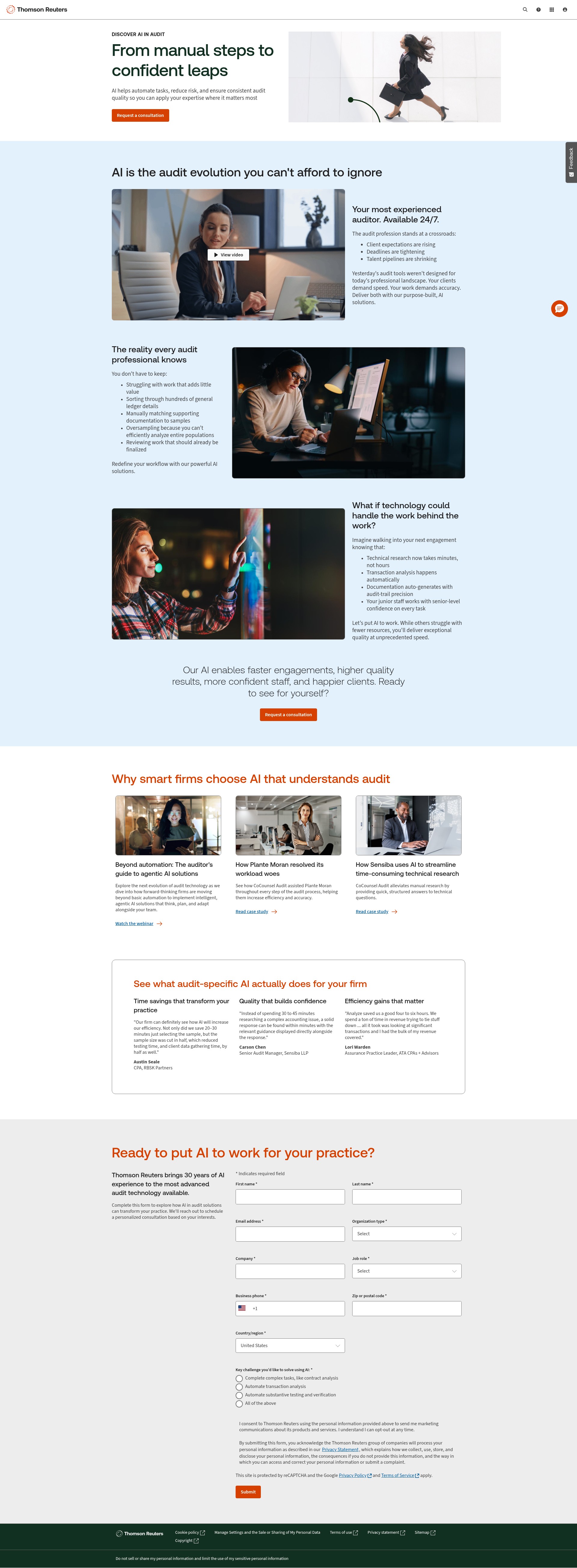 Landing Page
