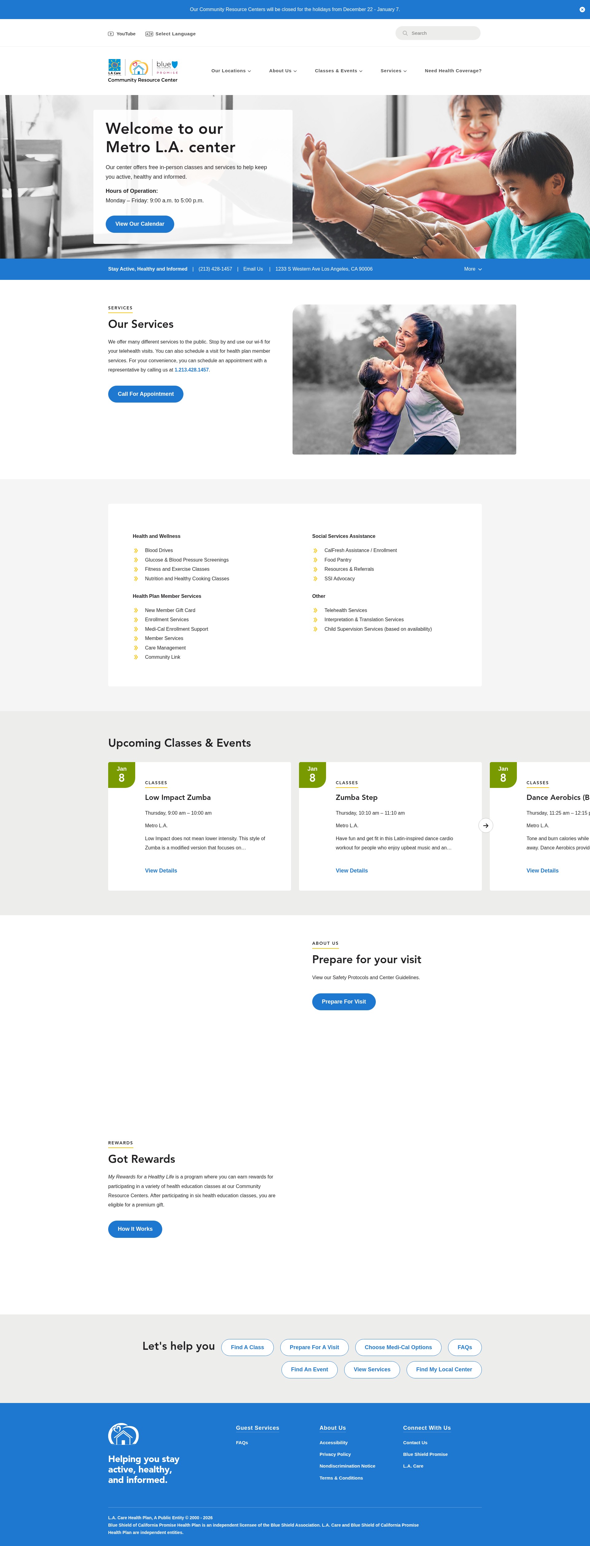 Landing Page
