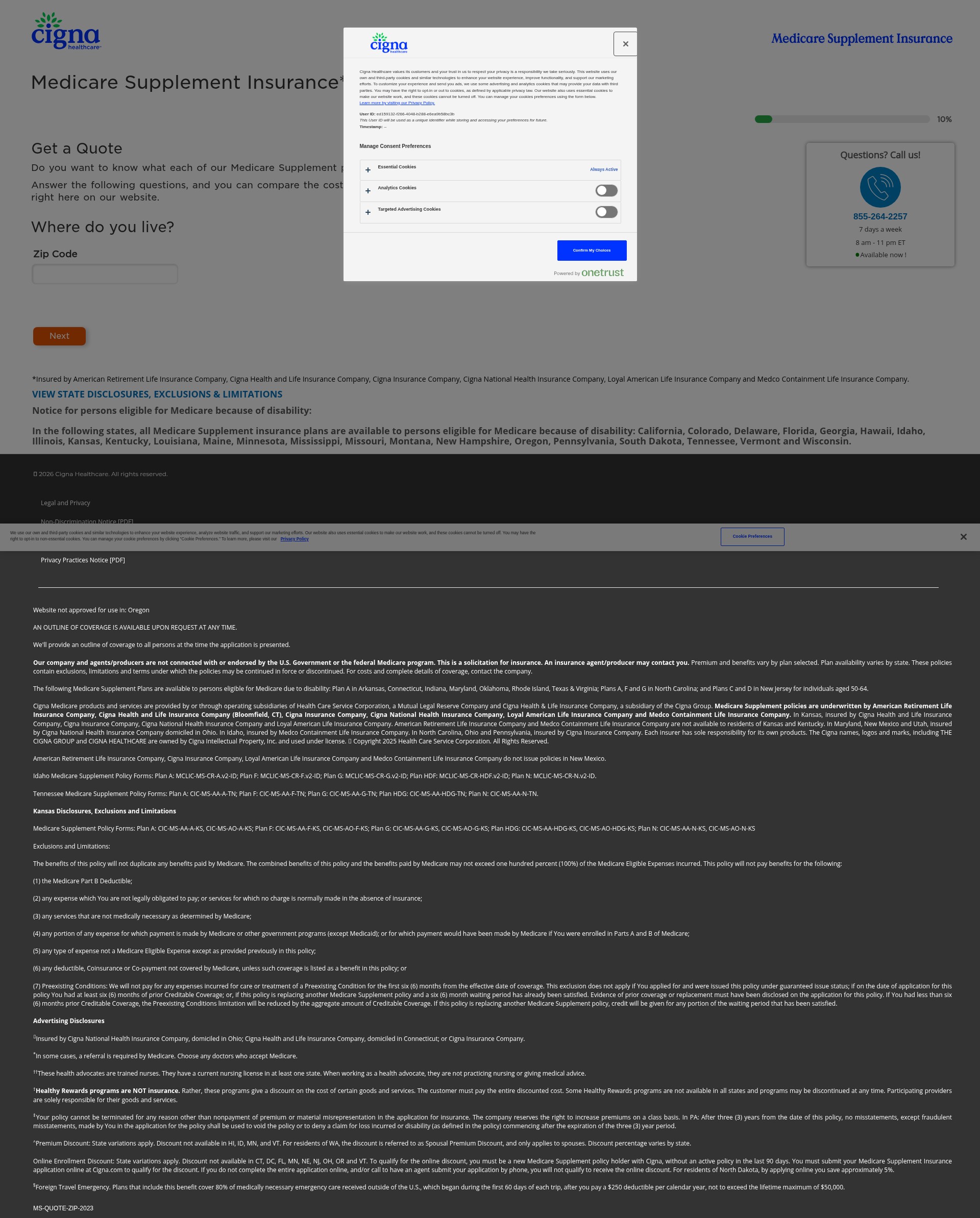 Landing Page