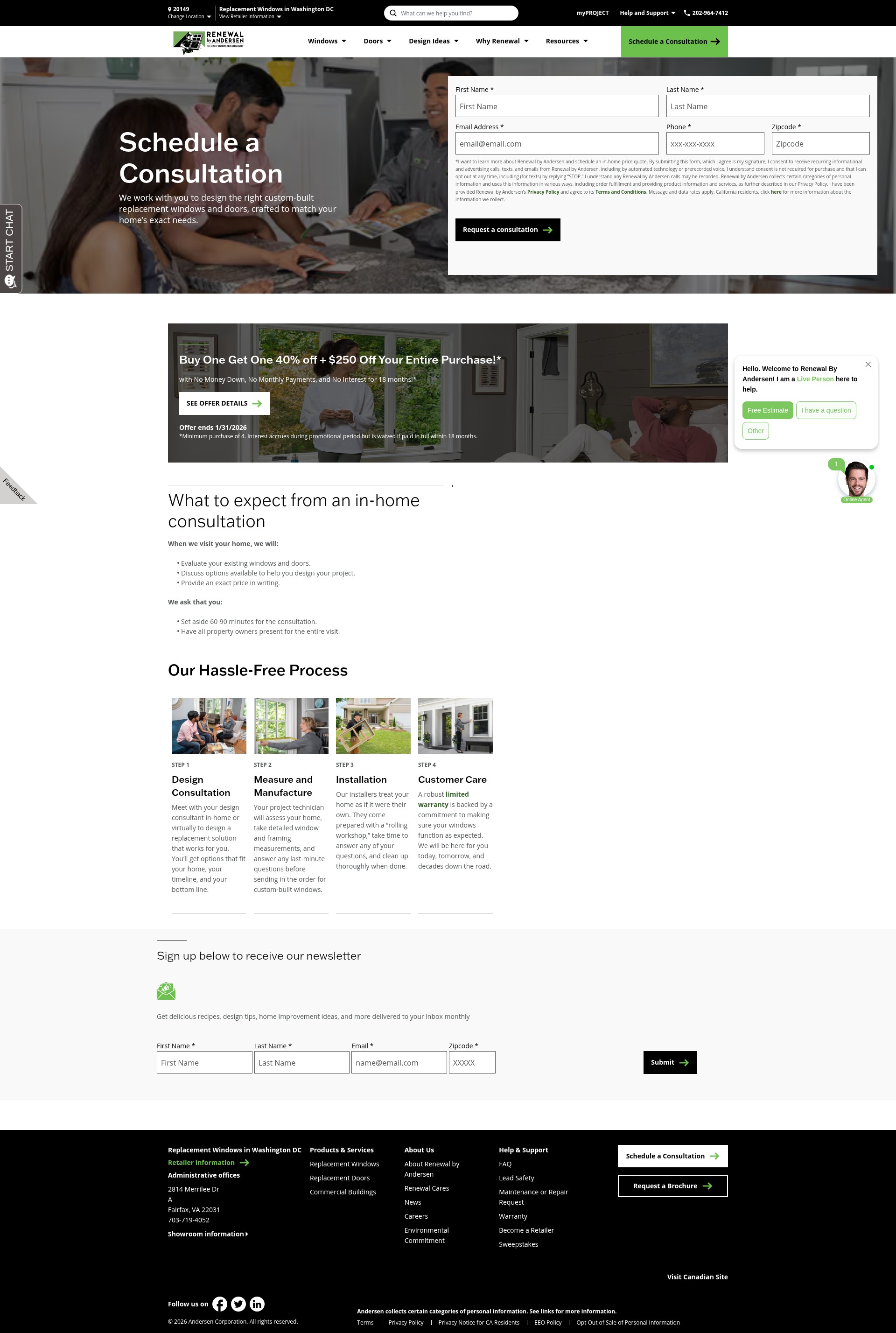 Landing Page