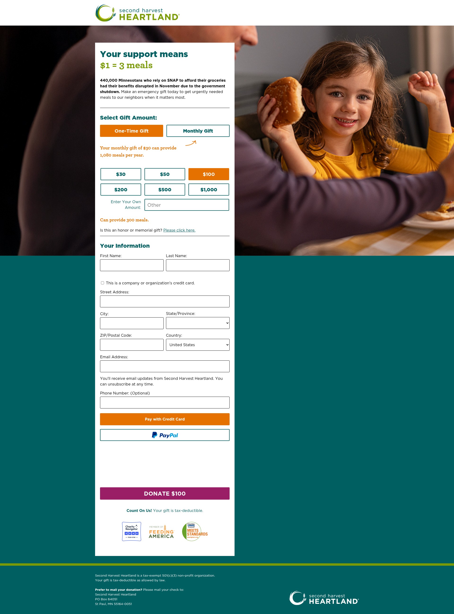 Landing Page