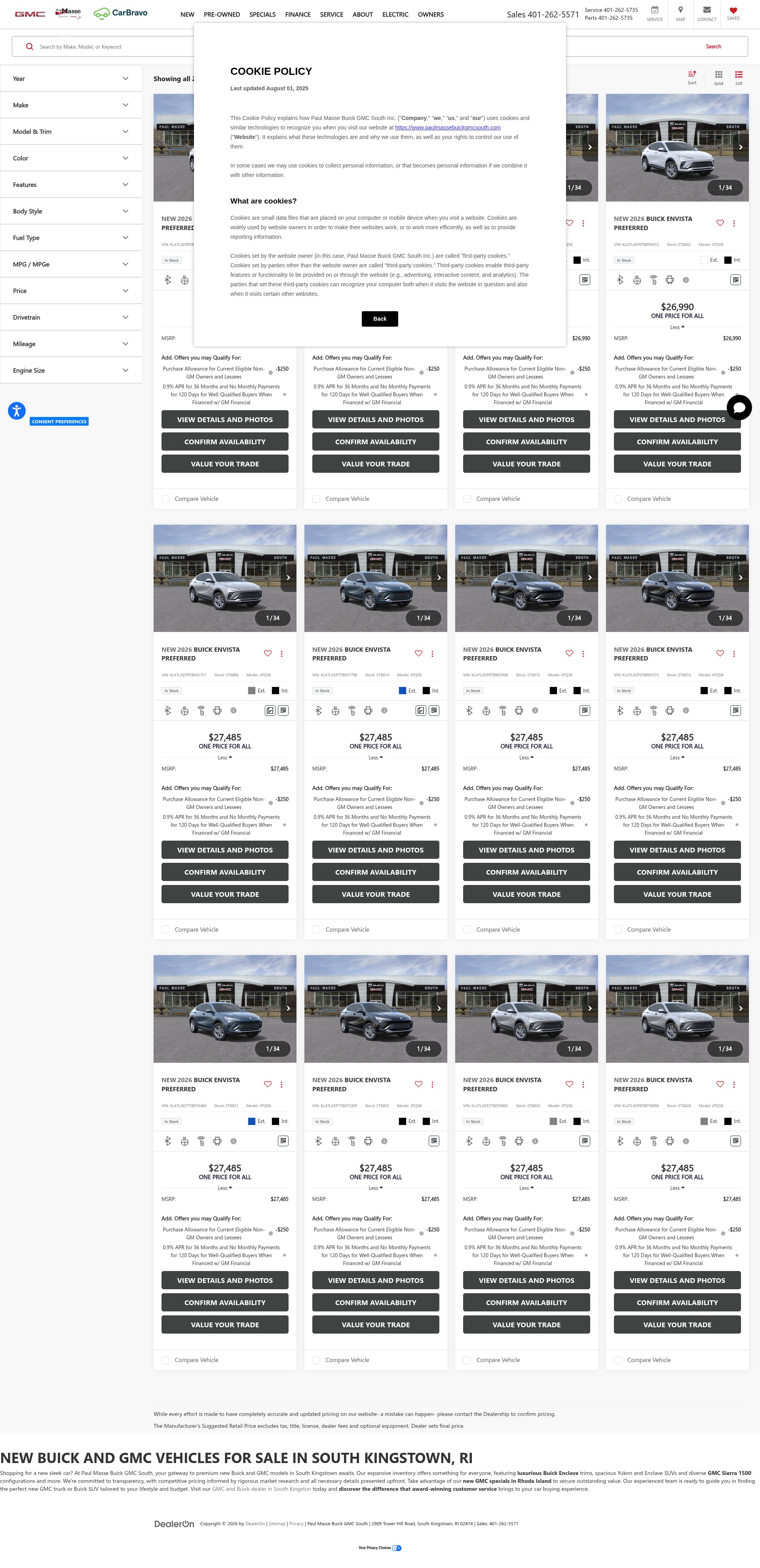 Landing Page