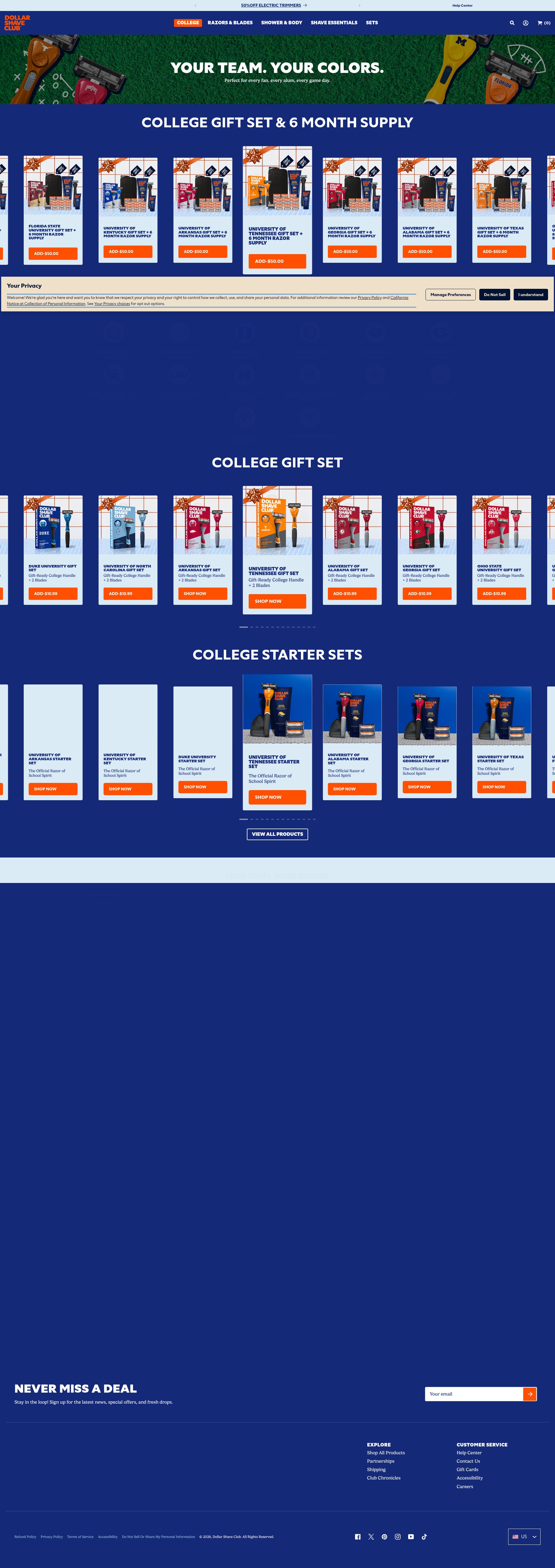 Landing Page