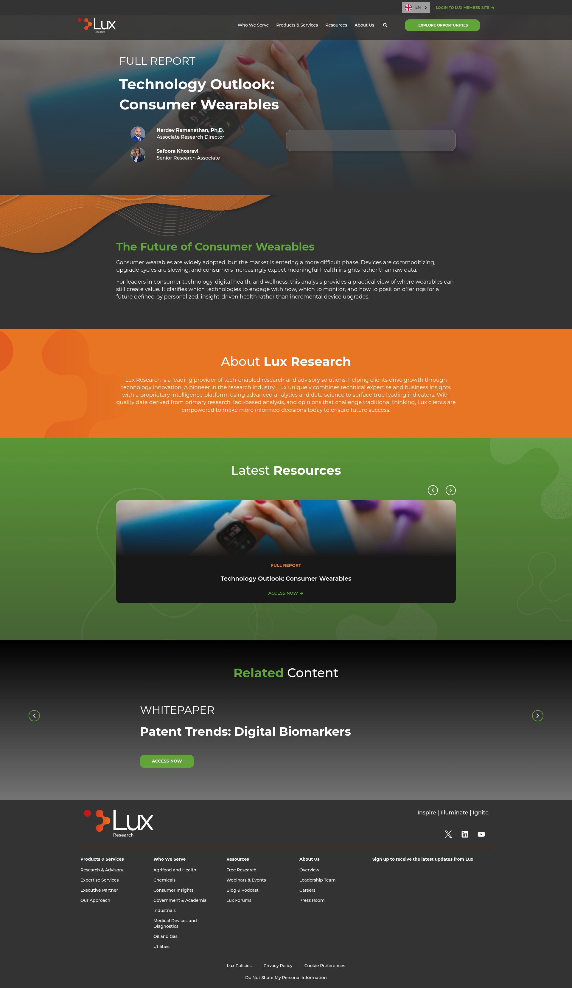 Landing Page