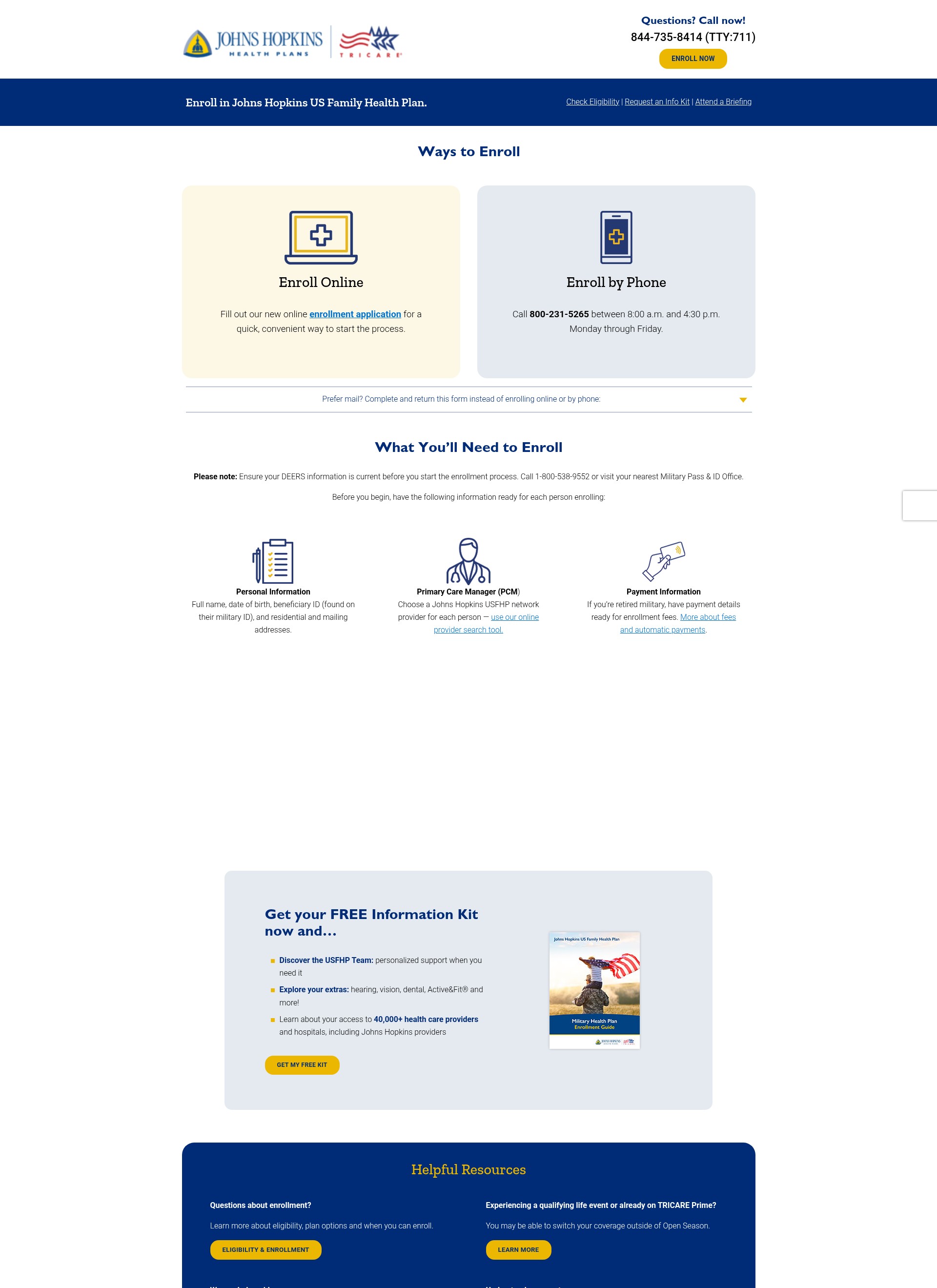Landing Page