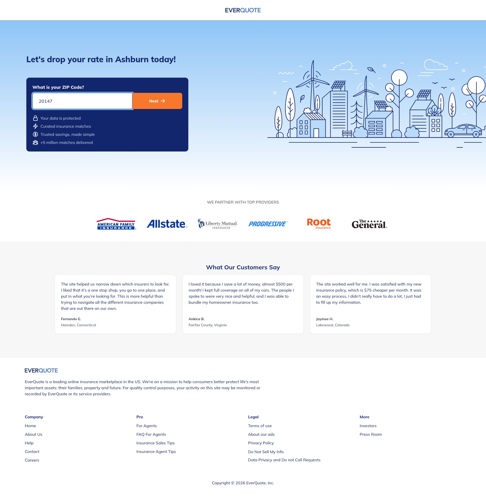 Landing Page