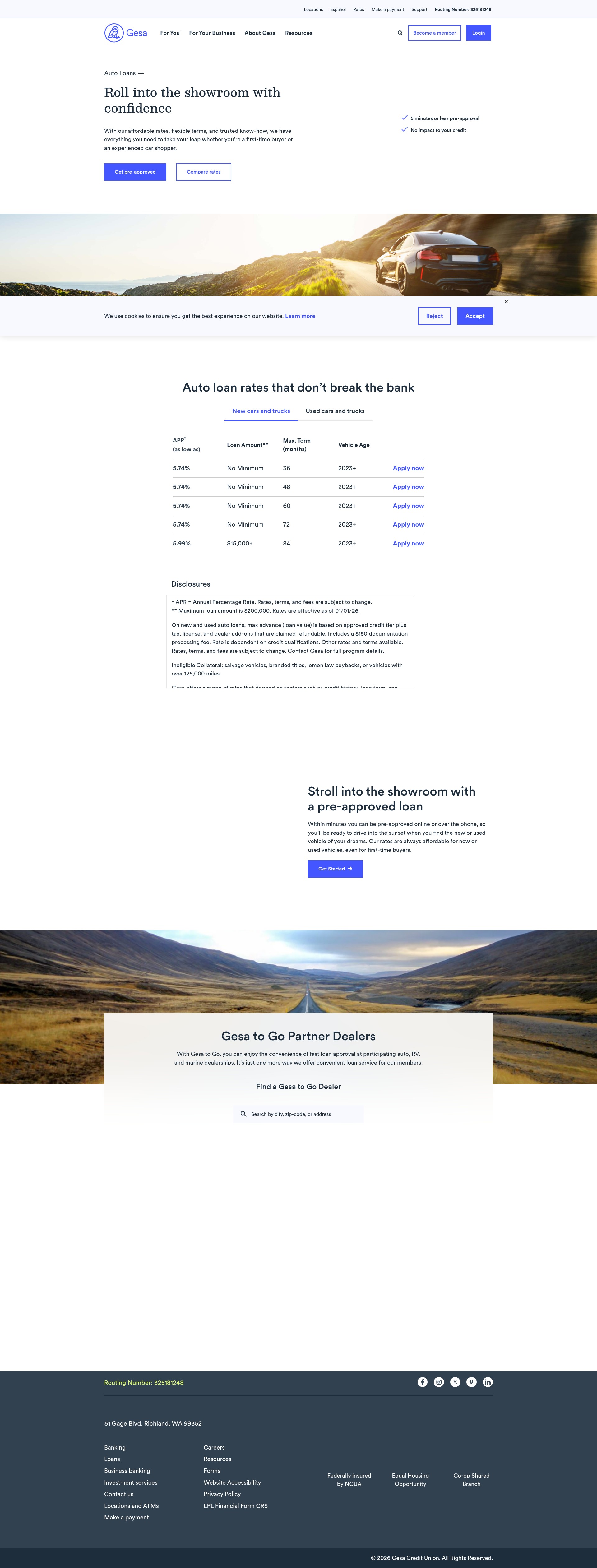 Landing Page
