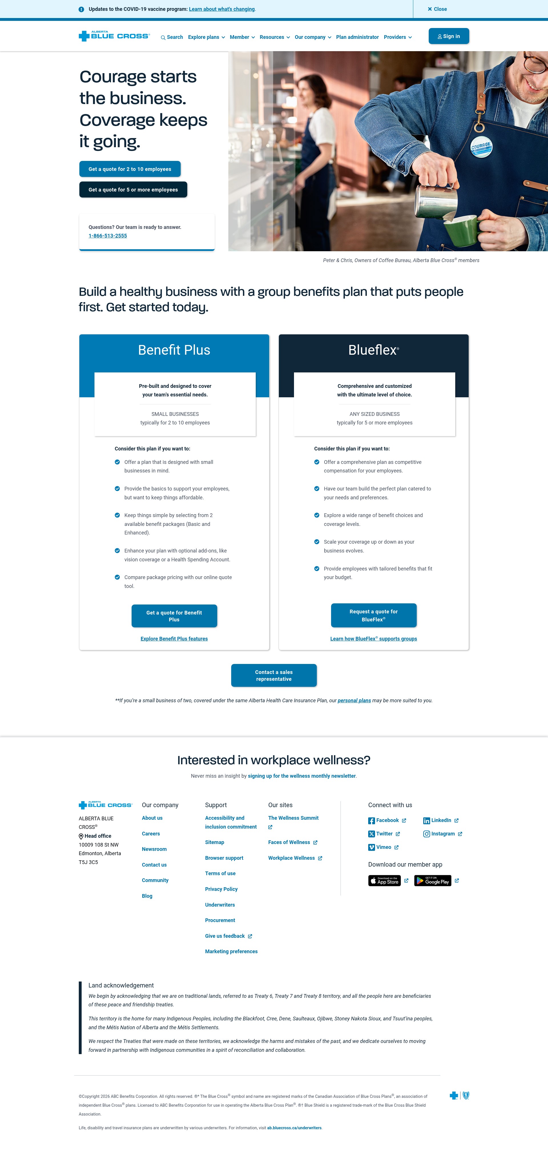 Landing Page
