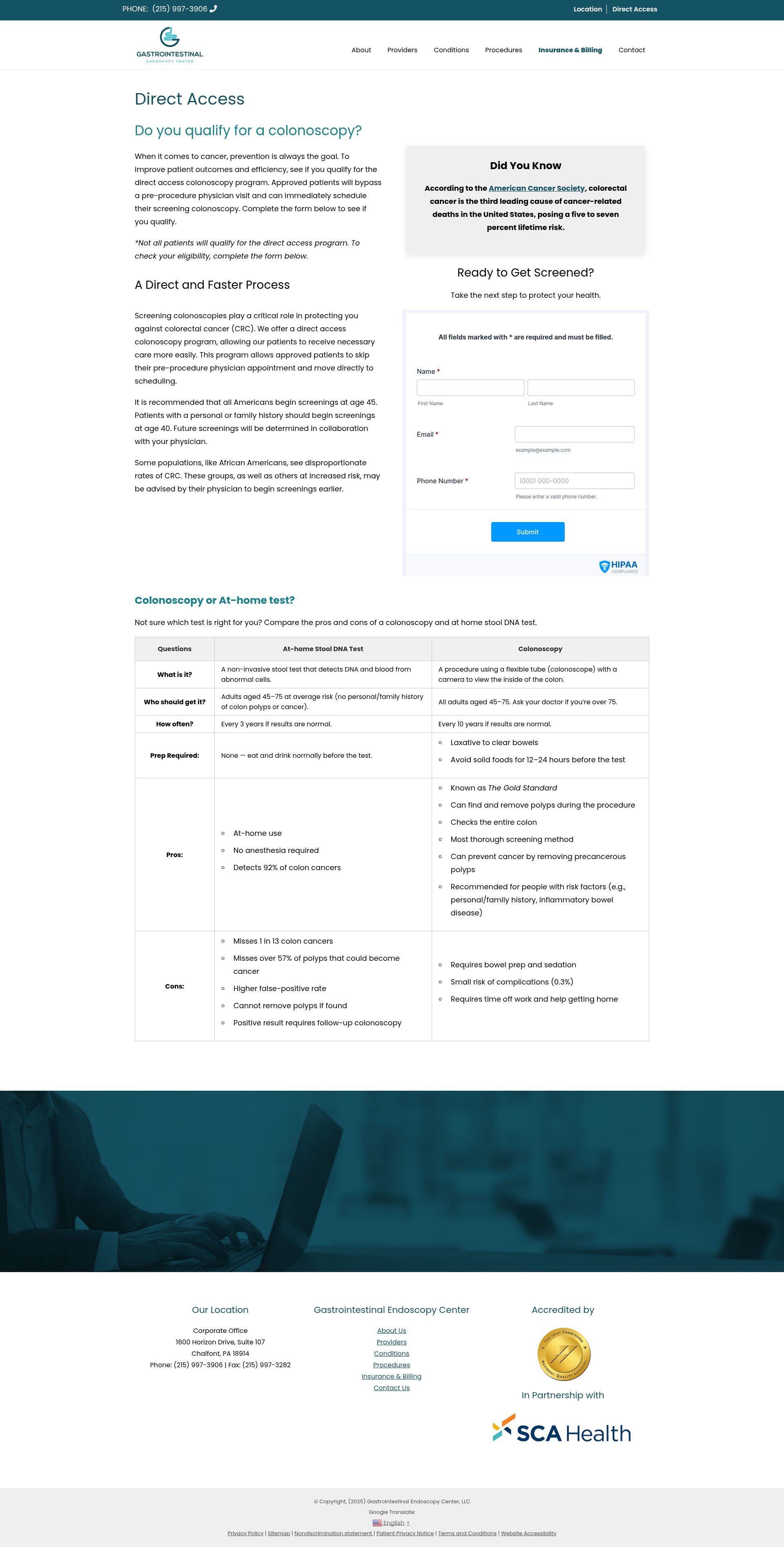 Landing Page