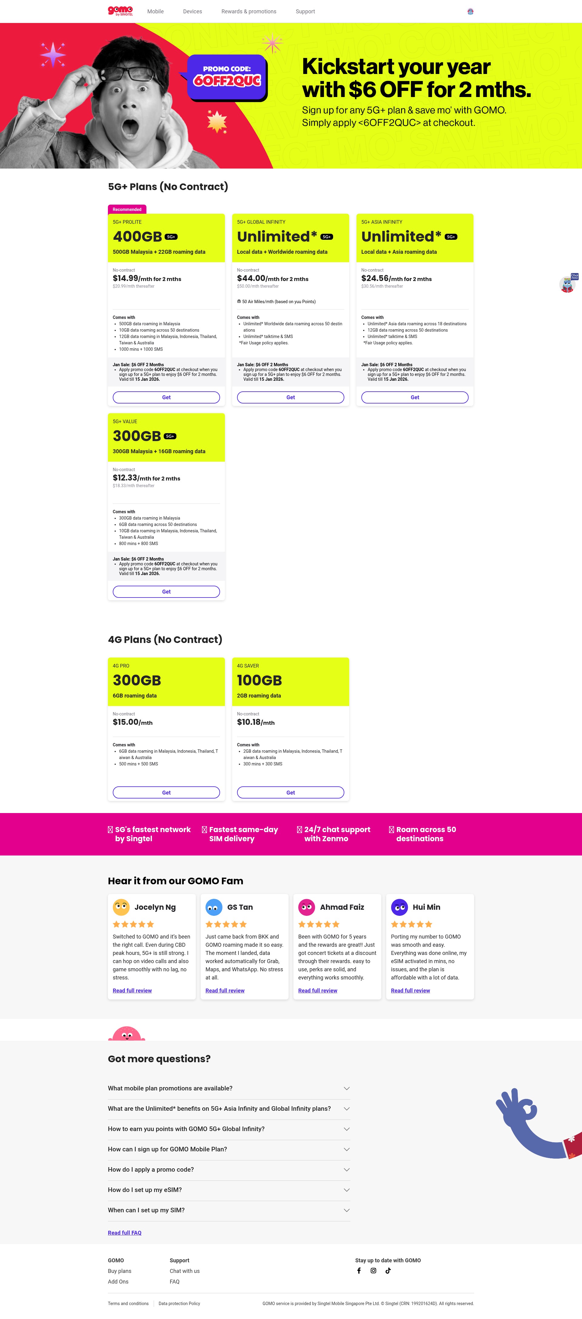 Landing Page
