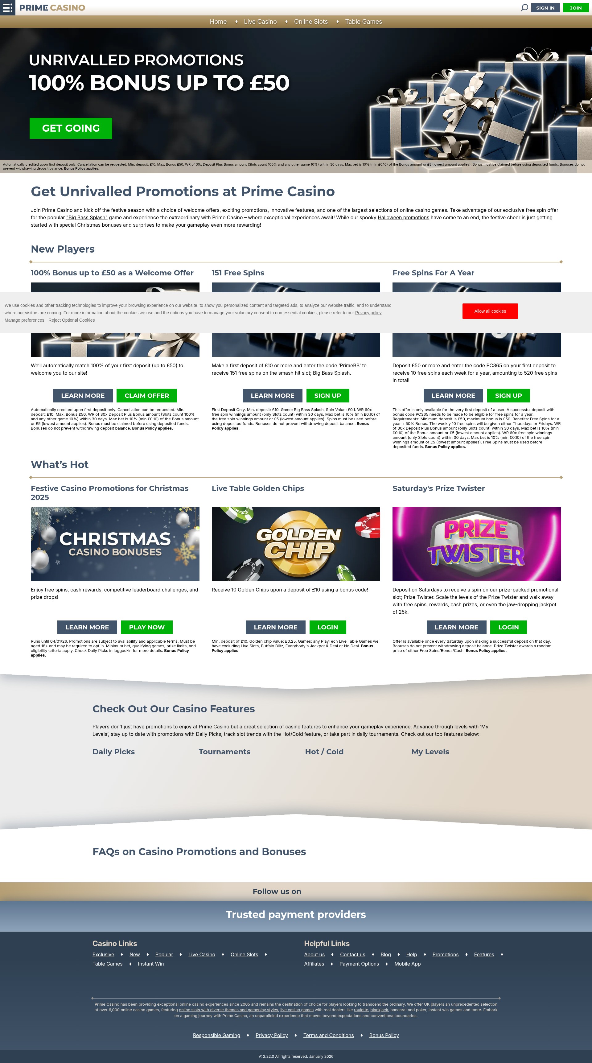 Landing Page