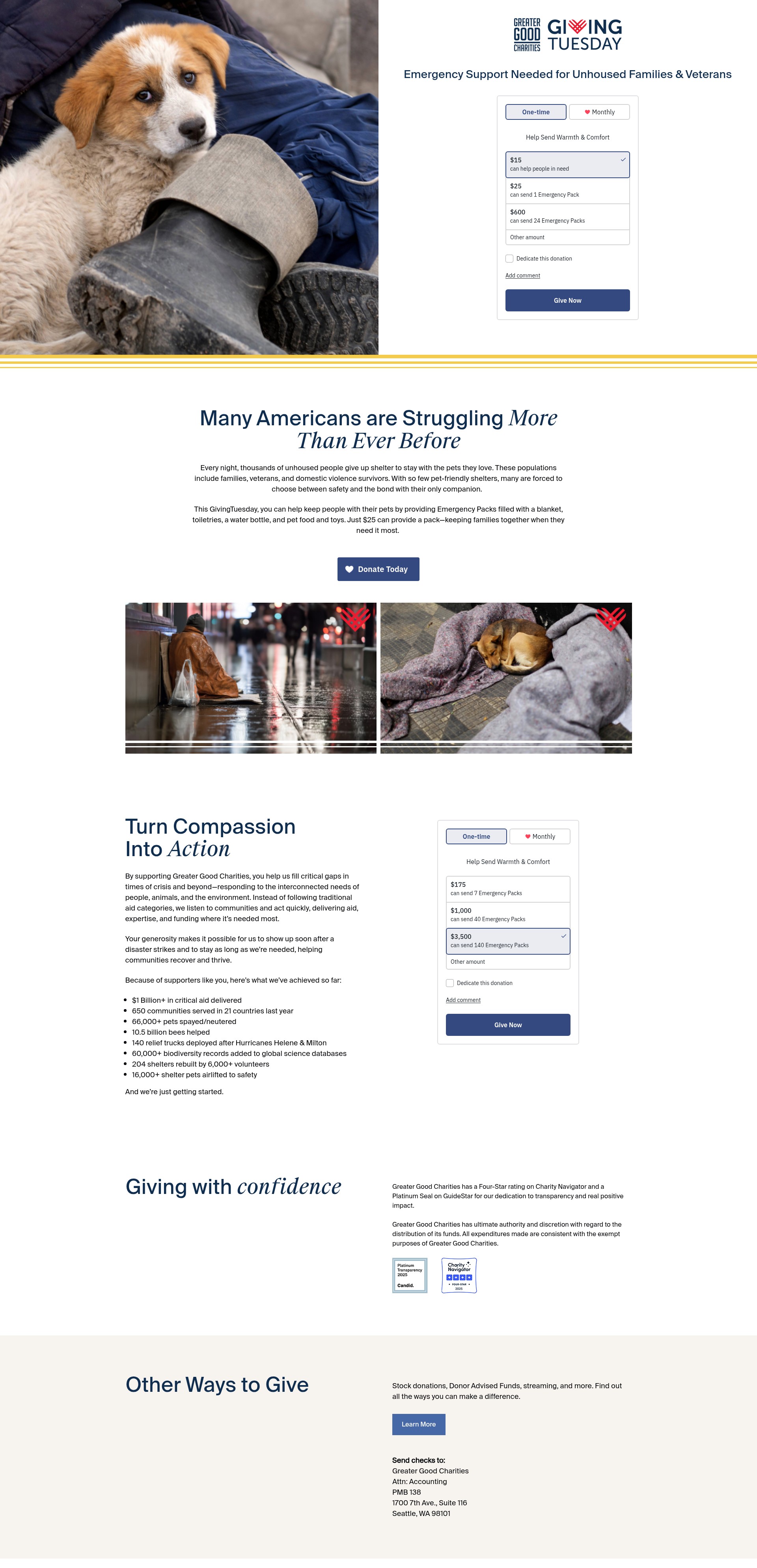Landing Page