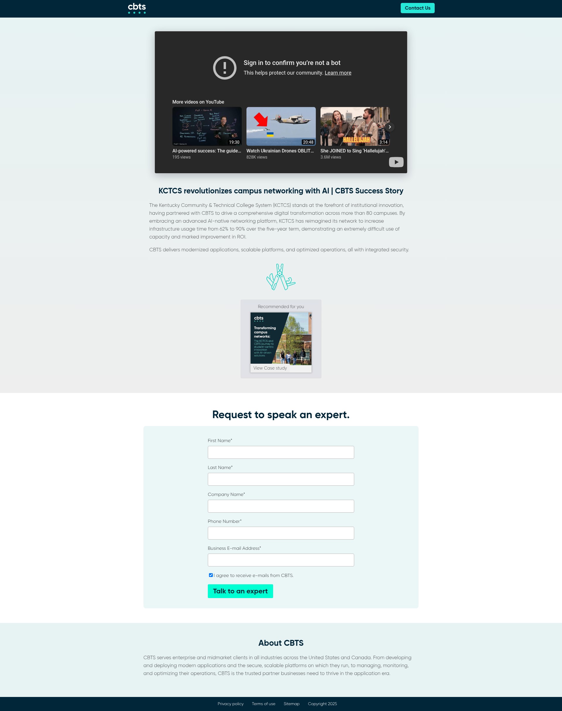 Landing Page