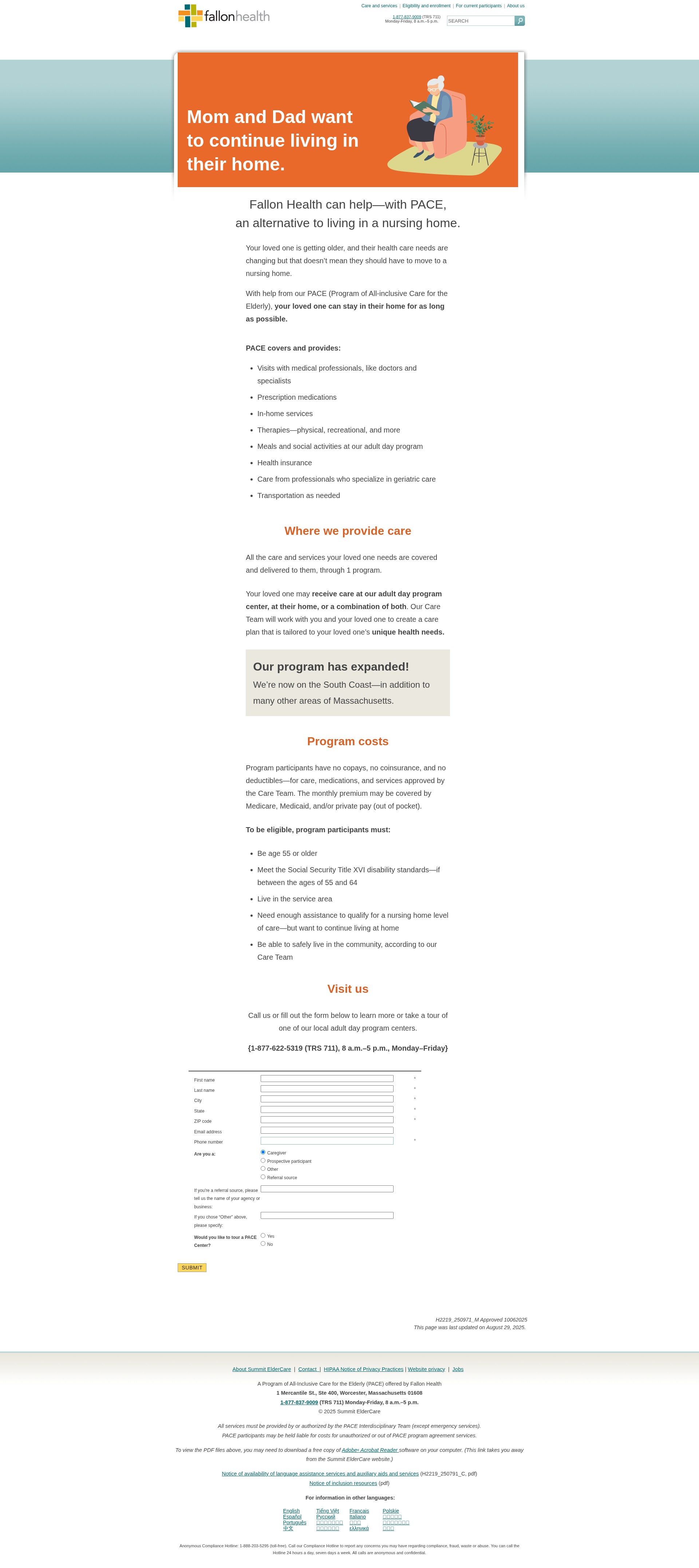 Landing Page