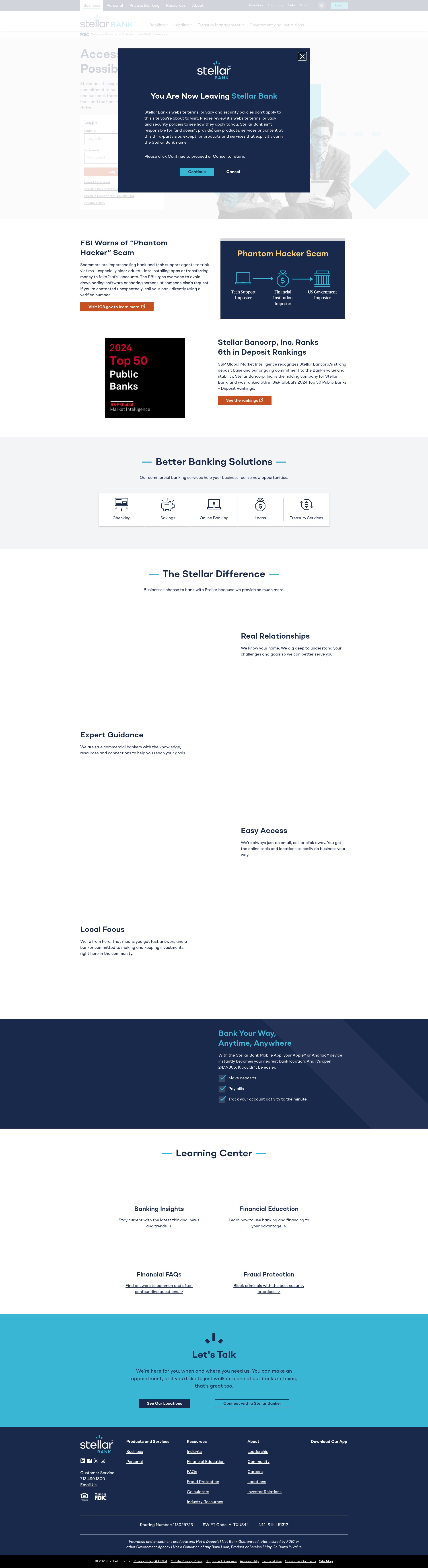 Landing Page