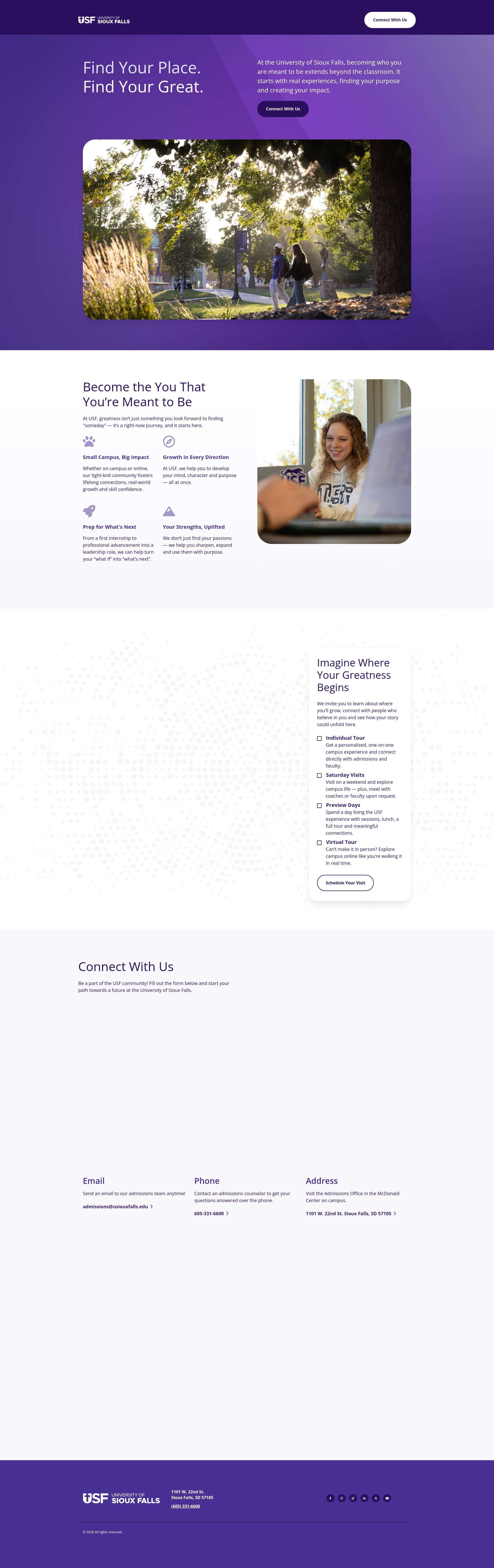 Landing Page