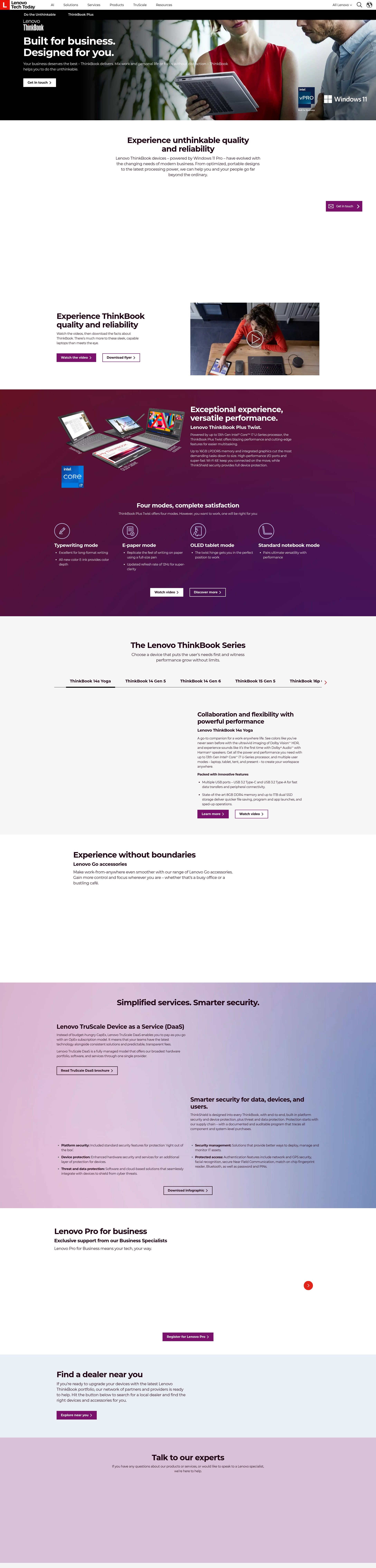 Landing Page