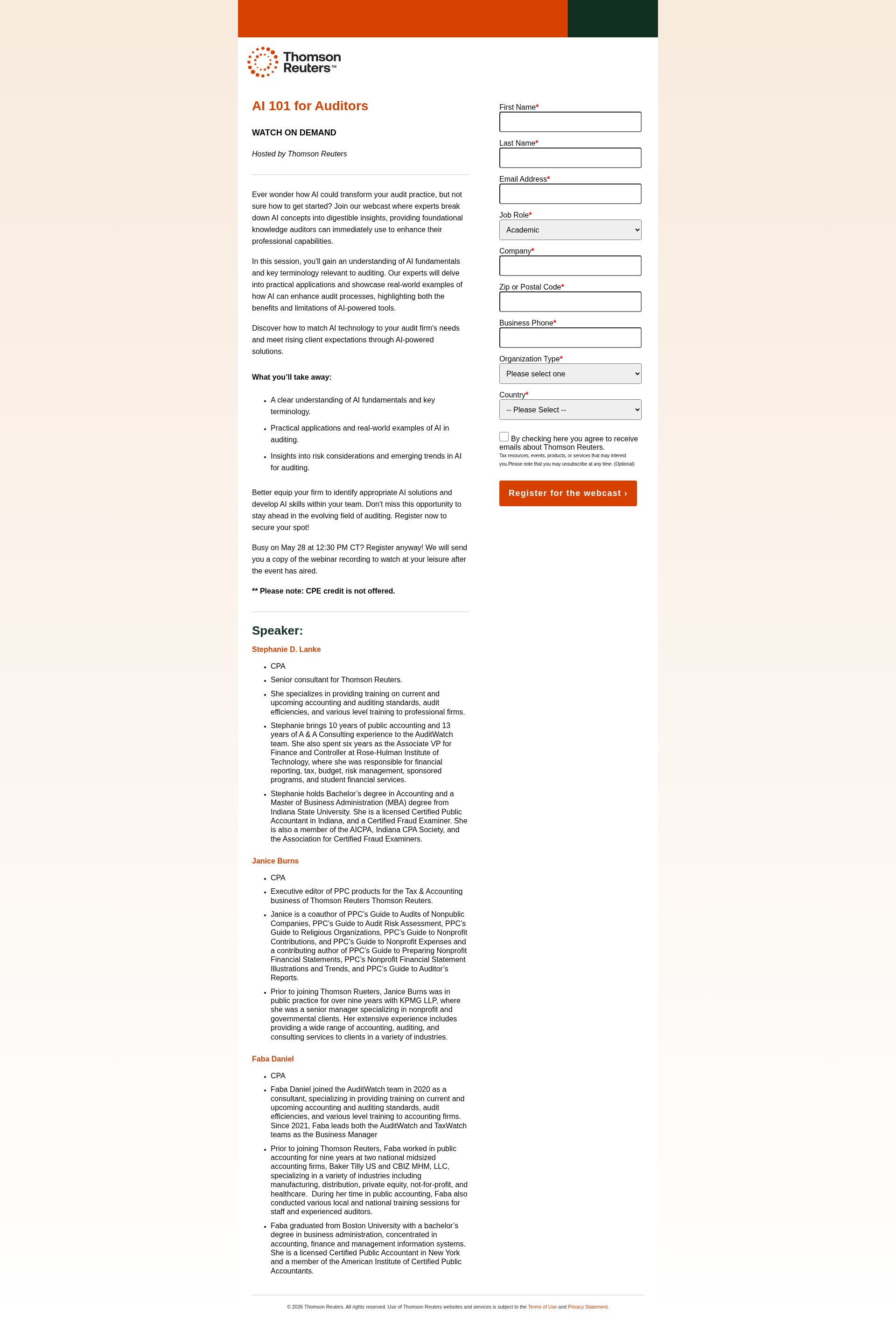 Landing Page