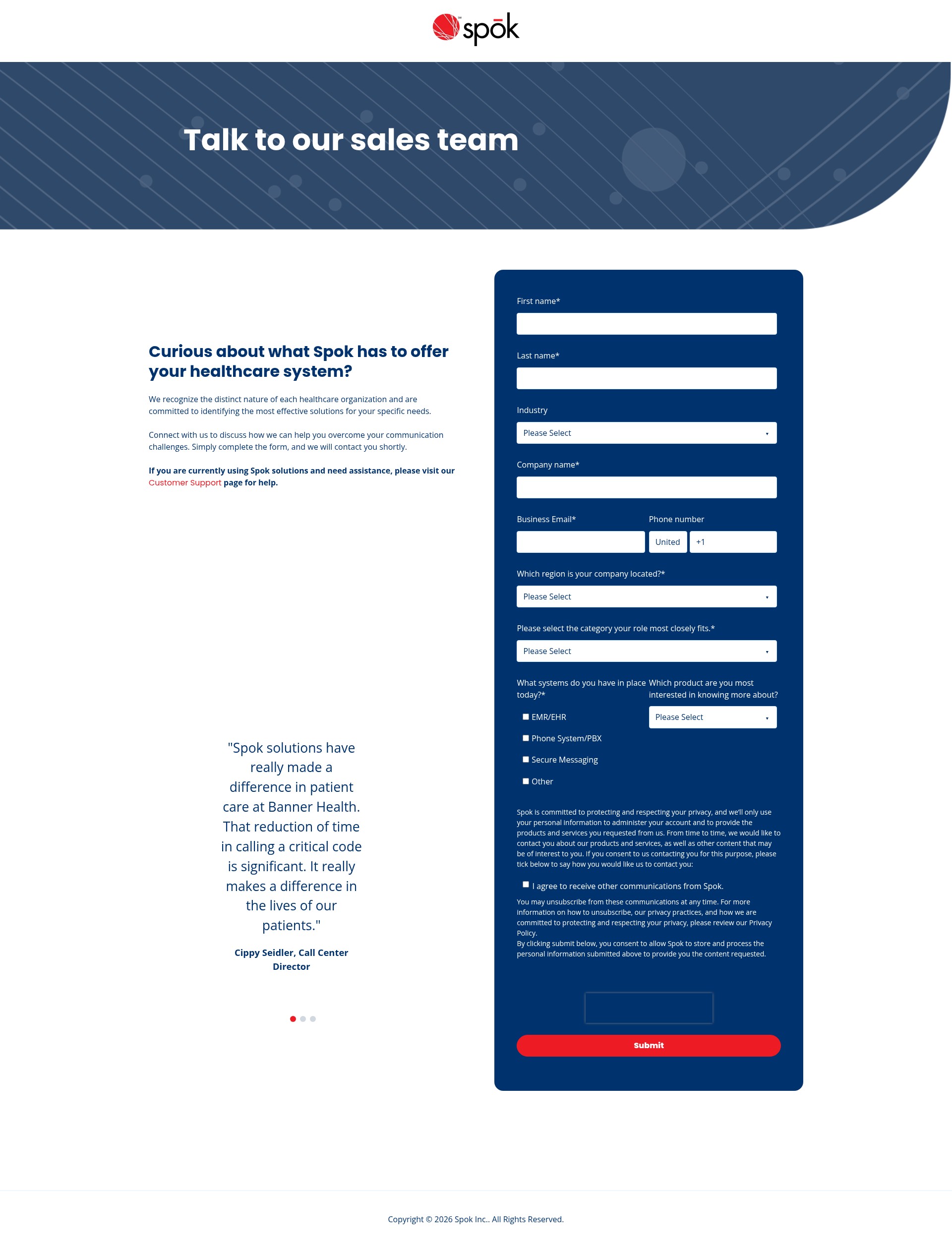 Landing Page