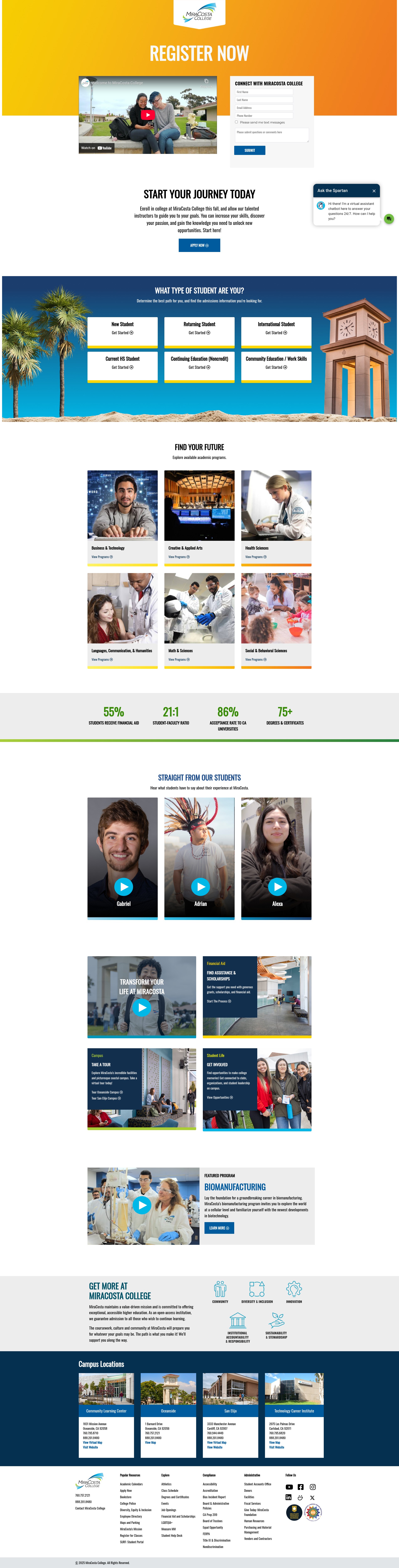 Landing Page