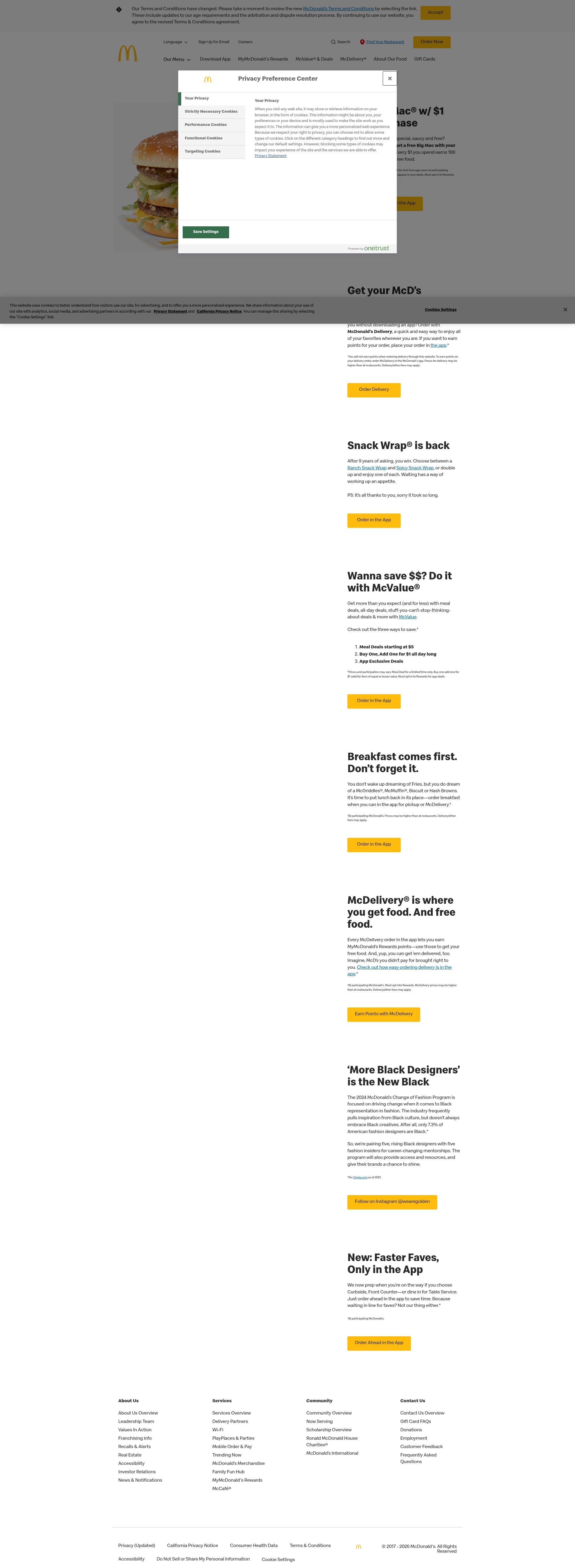 Landing Page