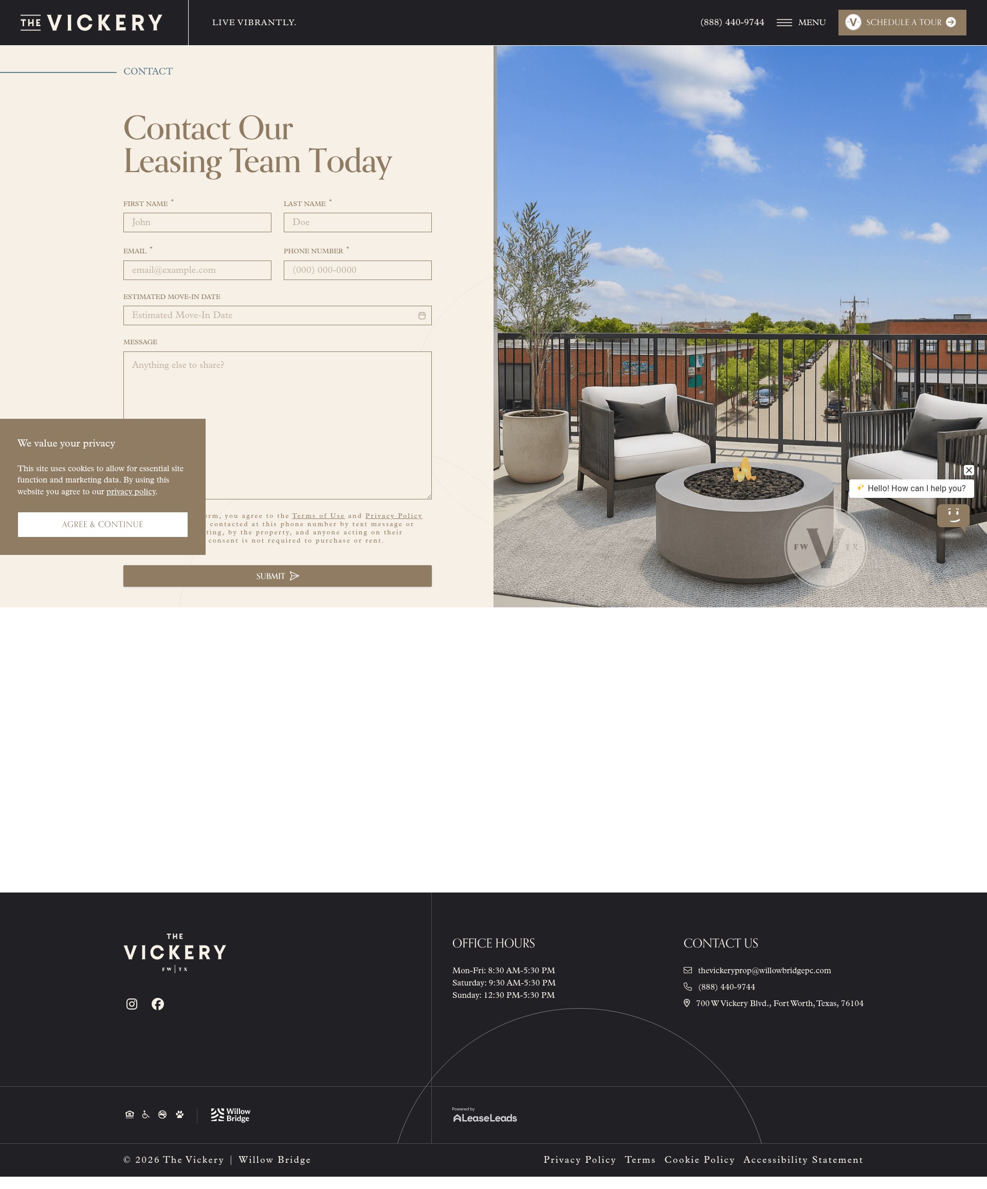 Landing Page