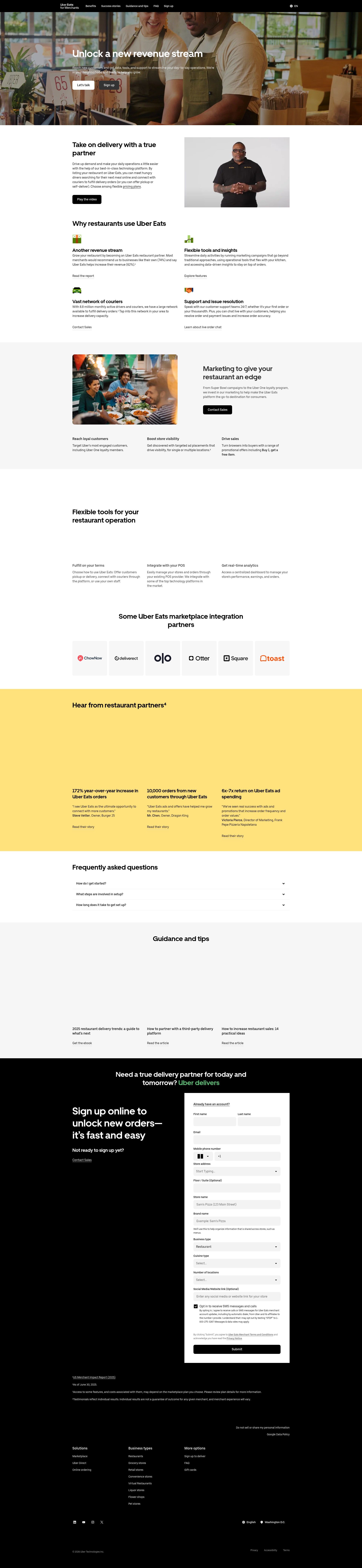 Landing Page