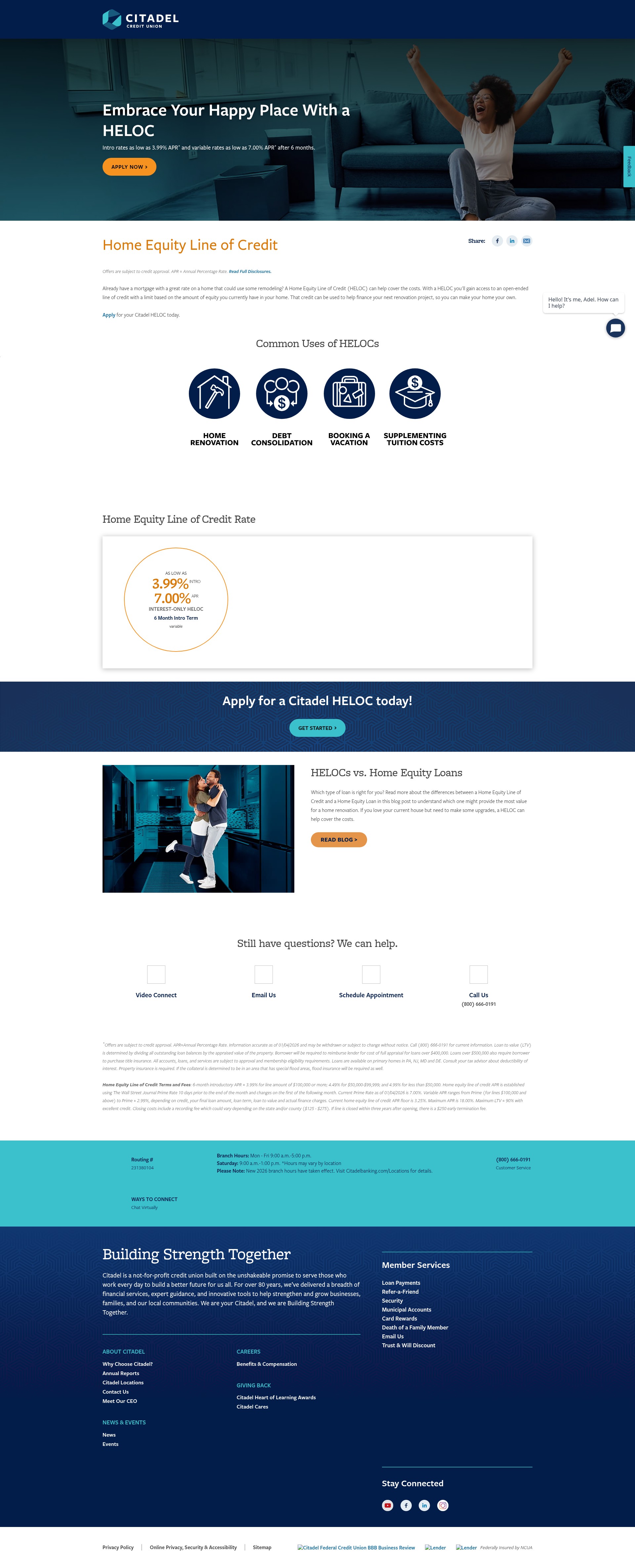 Landing Page
