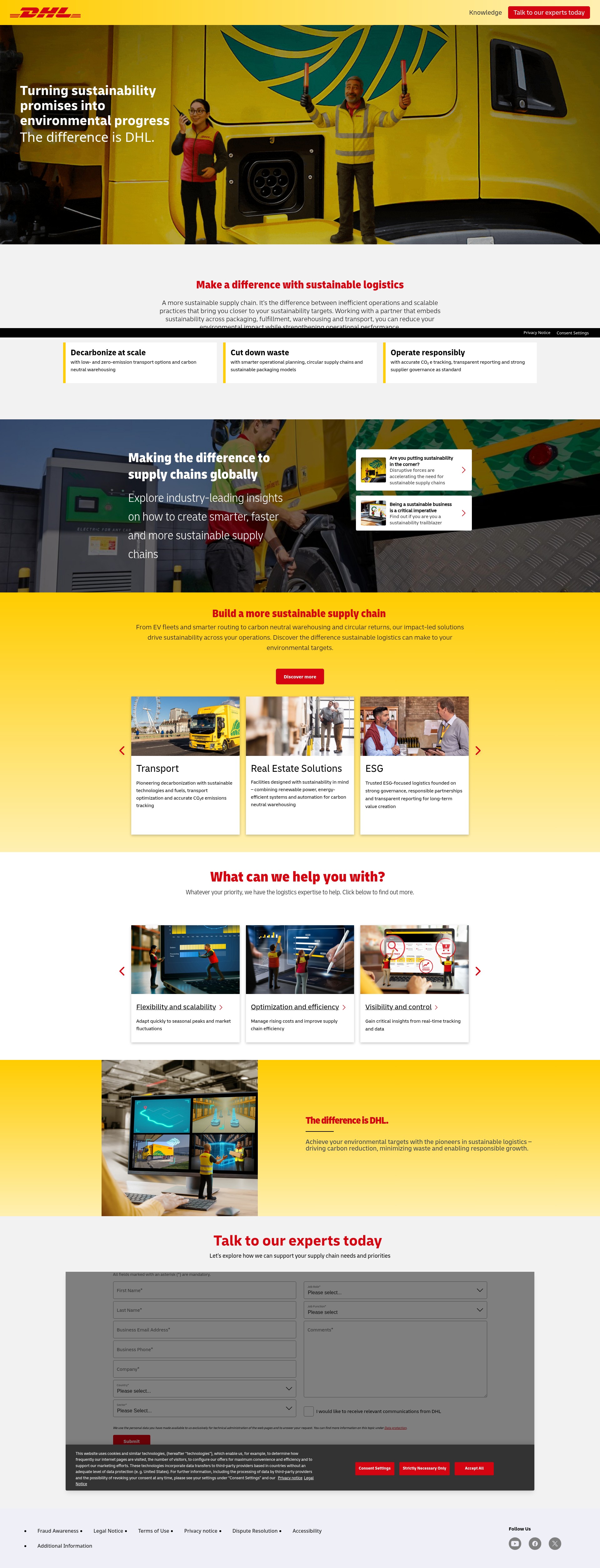 Landing Page