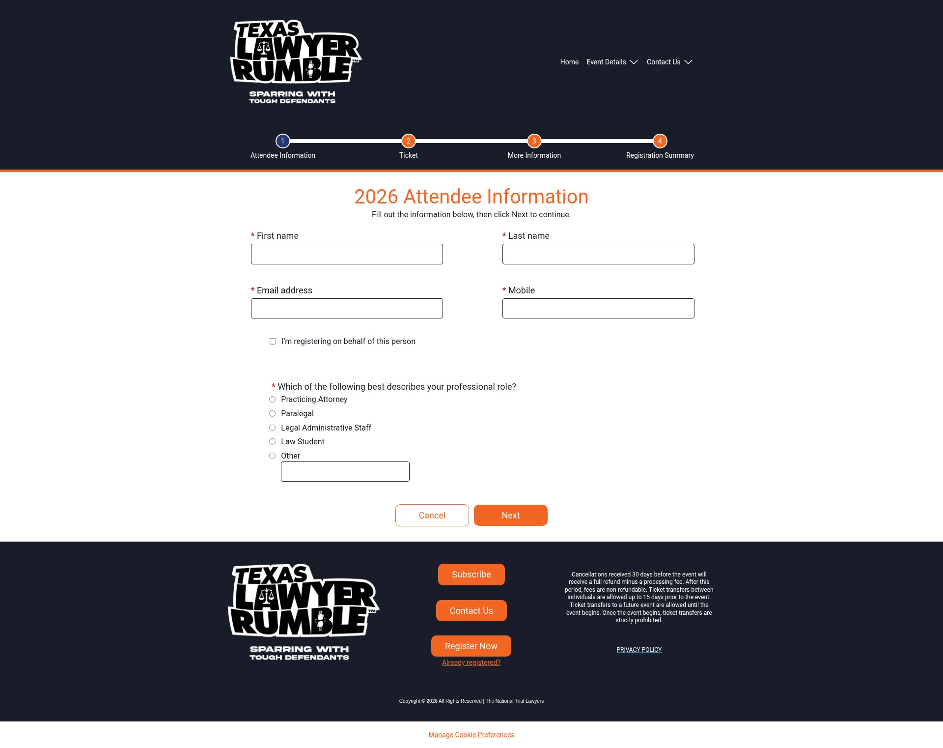 Landing Page