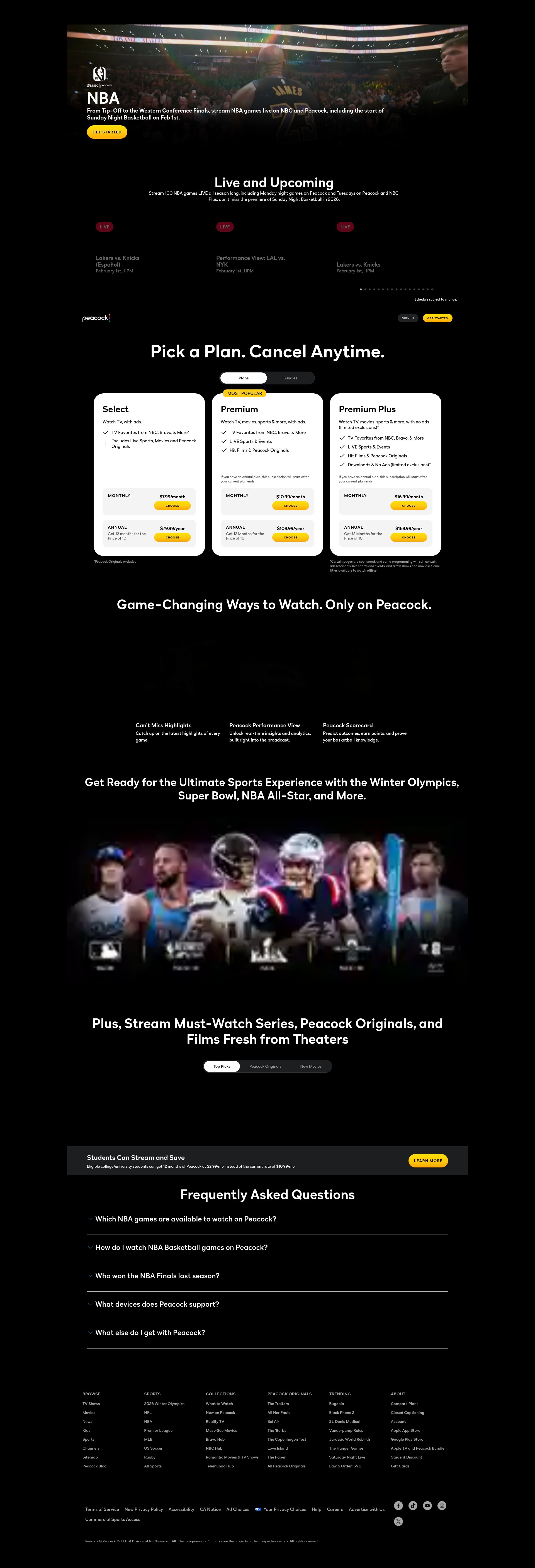 Landing Page