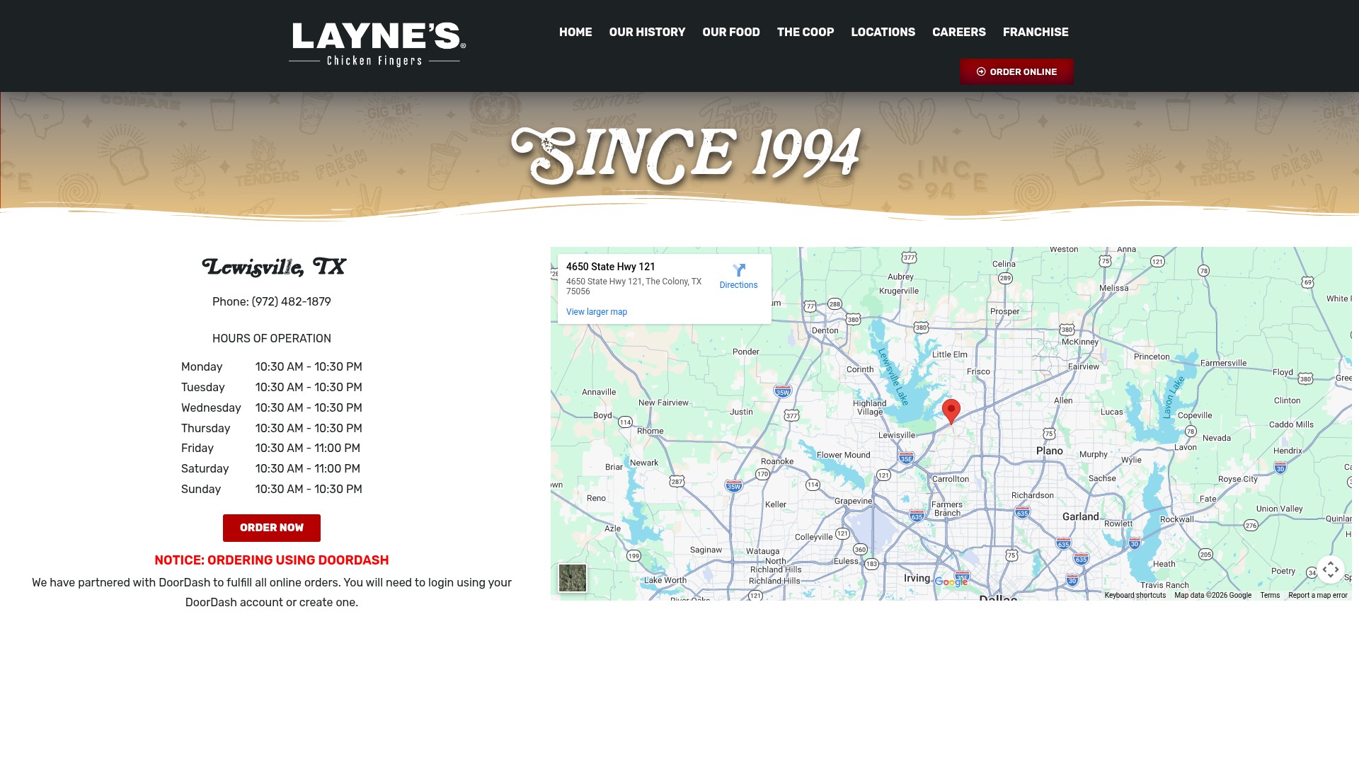Landing Page