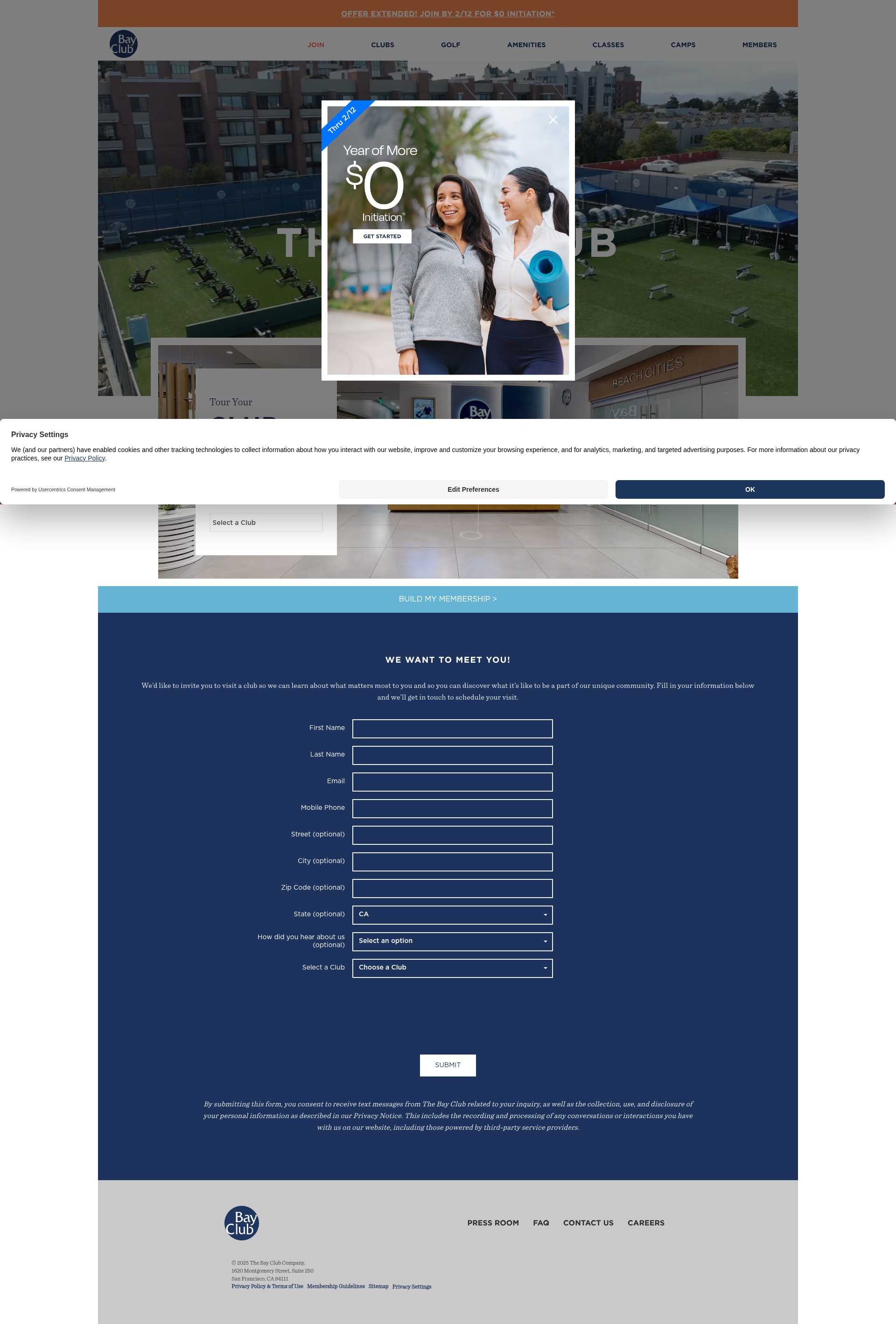Landing Page