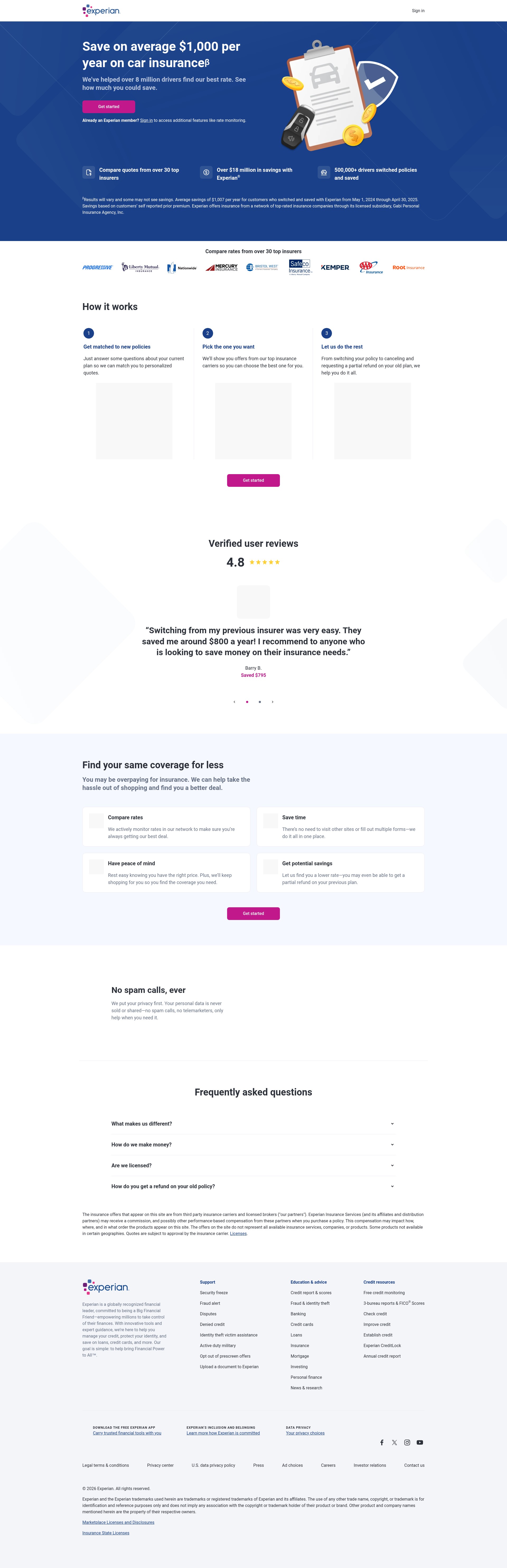 Landing Page