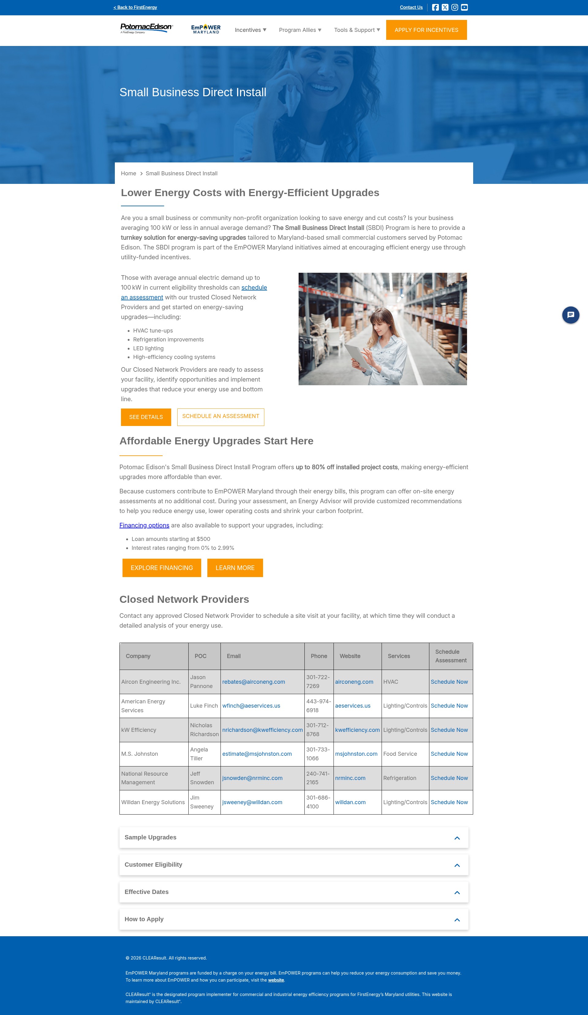 Landing Page