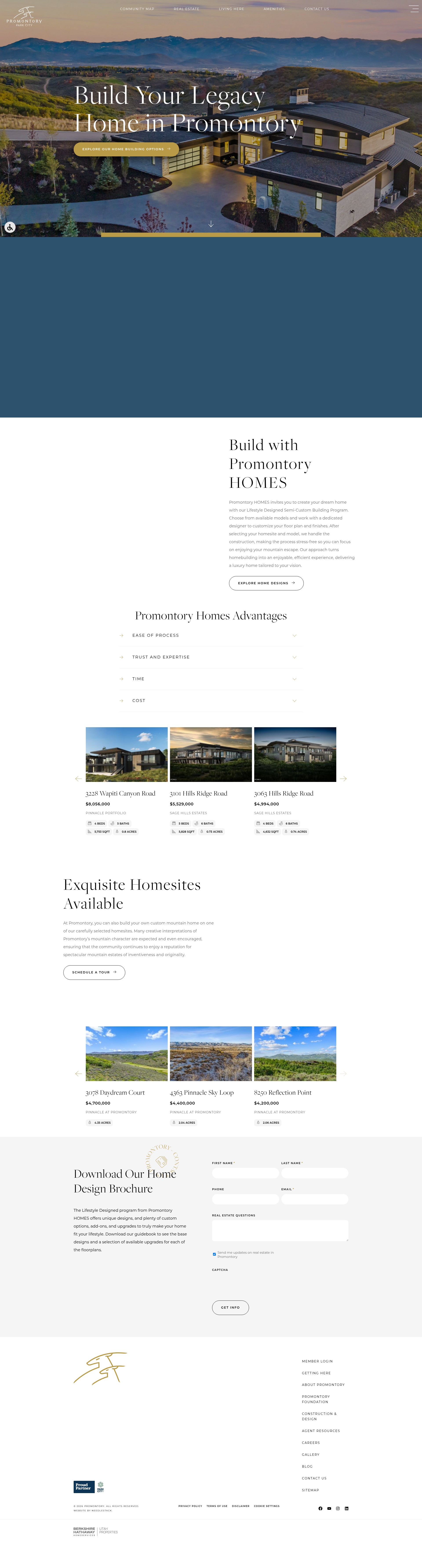 Landing Page
