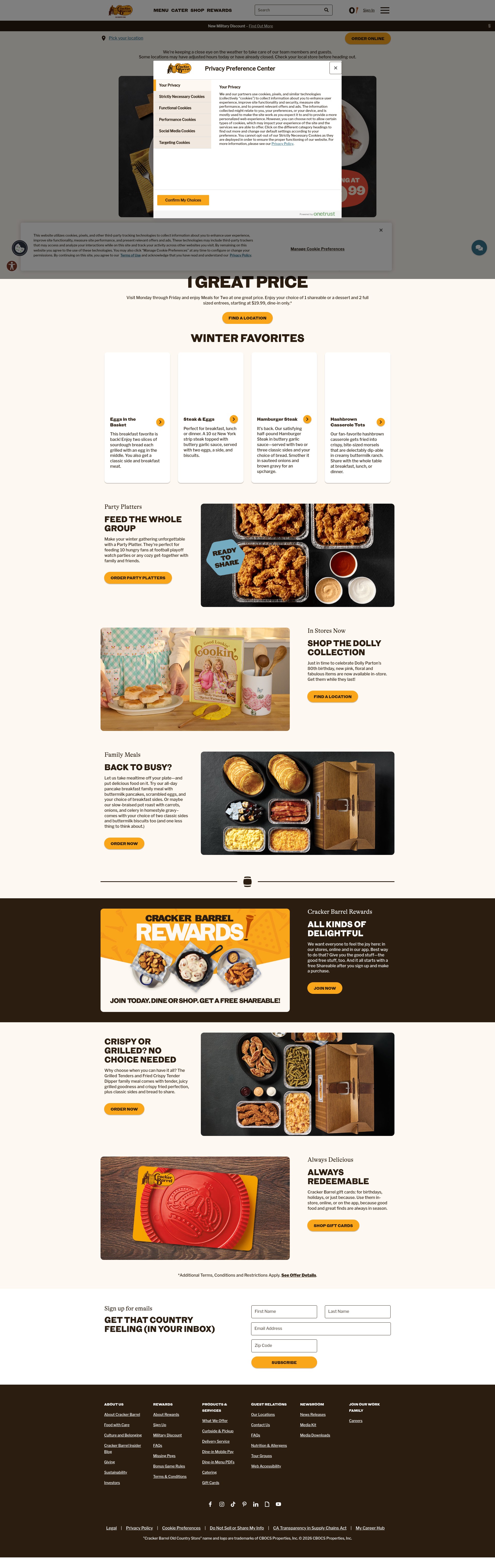 Landing Page