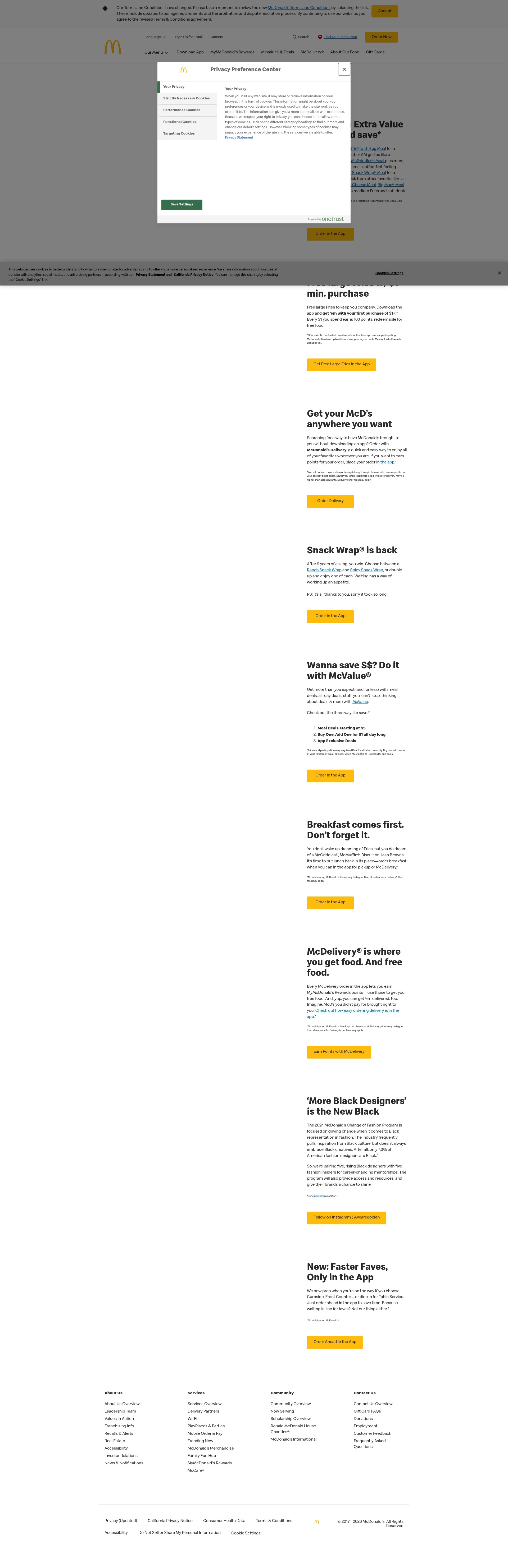 Landing Page