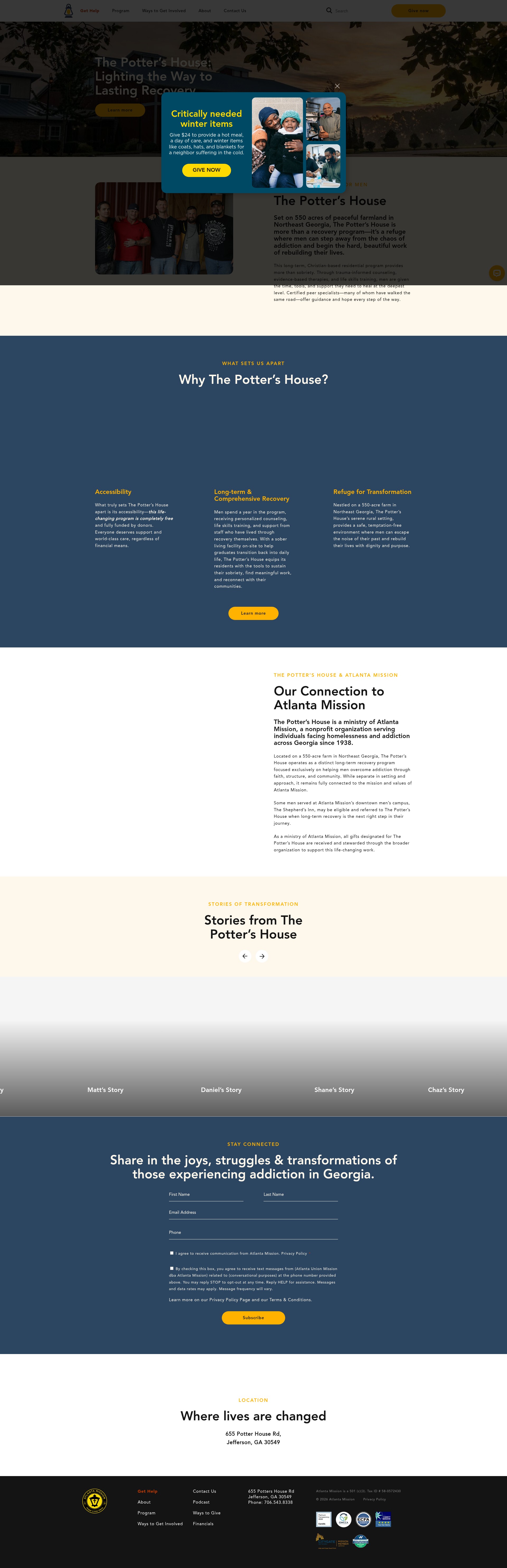 Landing Page