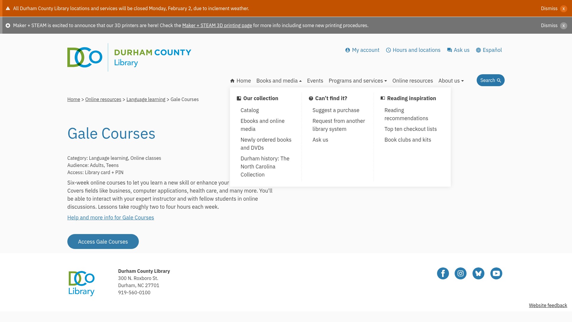 Landing Page