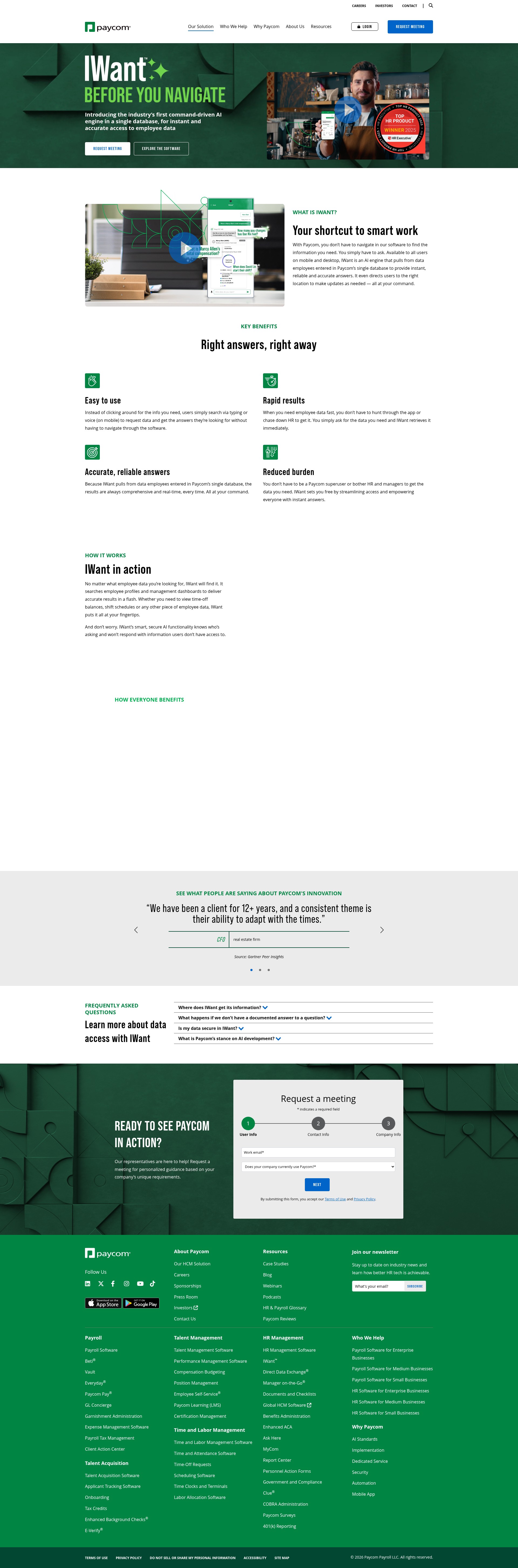 Landing Page